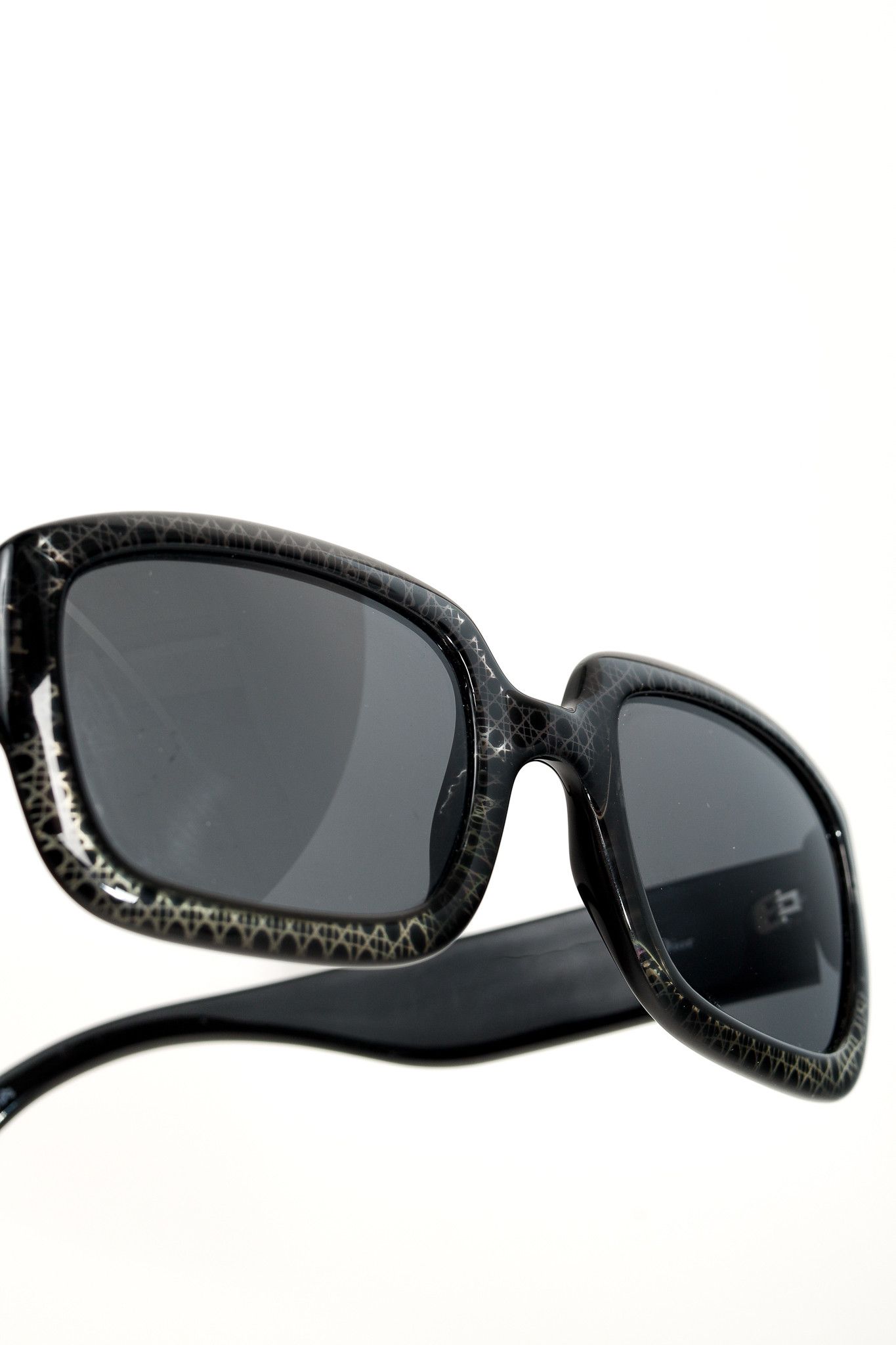 Dior Dior DDior PRN2K CD Geometric-Pattern Square Sunglasses Size ONE SIZE - 5 Thumbnail