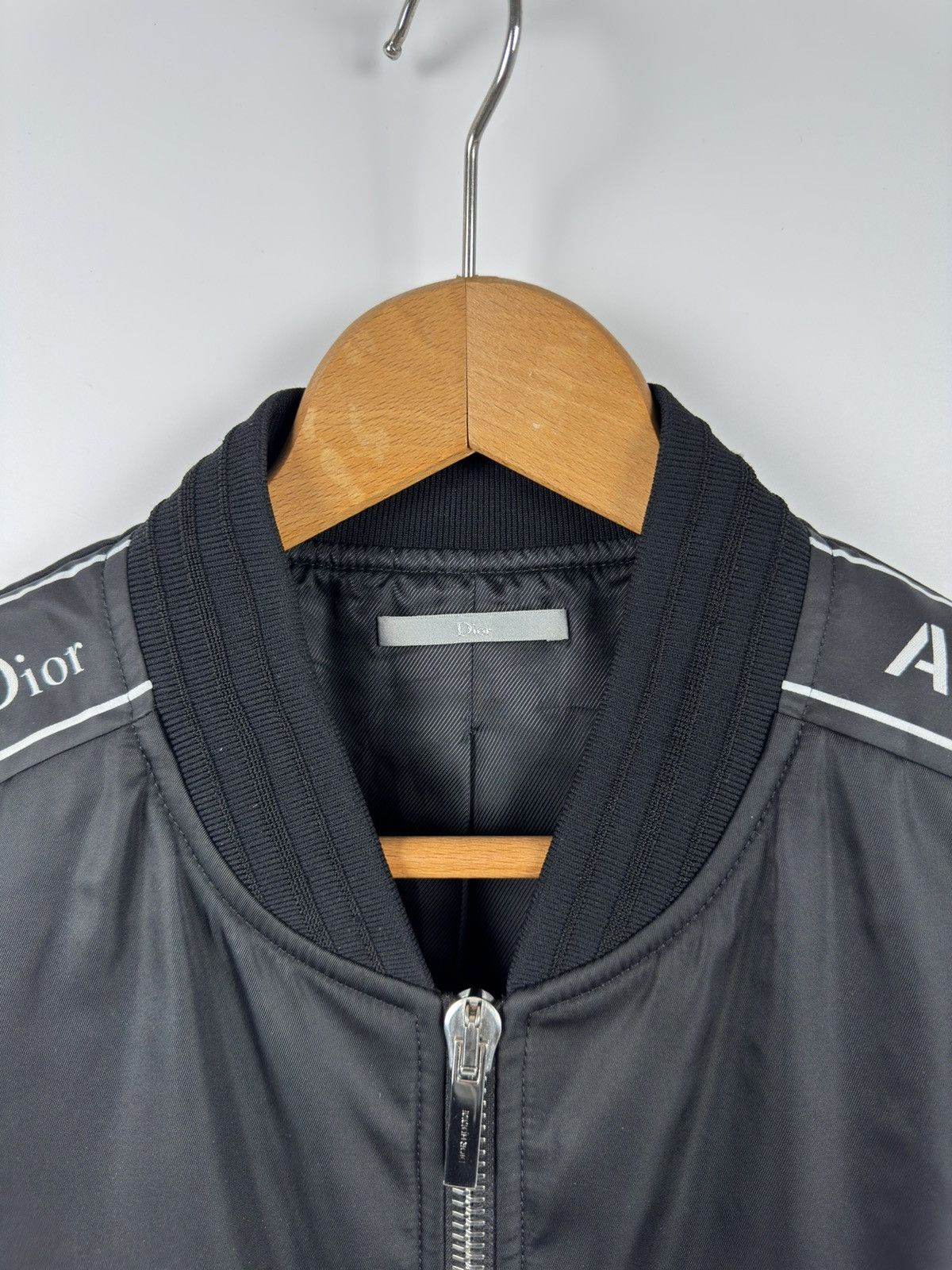 Dior Dior Homme Black Rose Embroidered Blouson Bomber Jacket Size US M / EU 48-50 / 2 - 6 Thumbnail