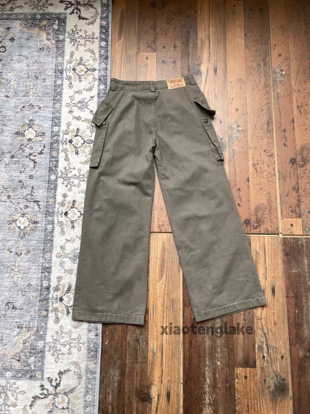 Vintage zx utility military loose baggy hiphop flared cargo pants Size US 30 / EU 46 - 9 Thumbnail