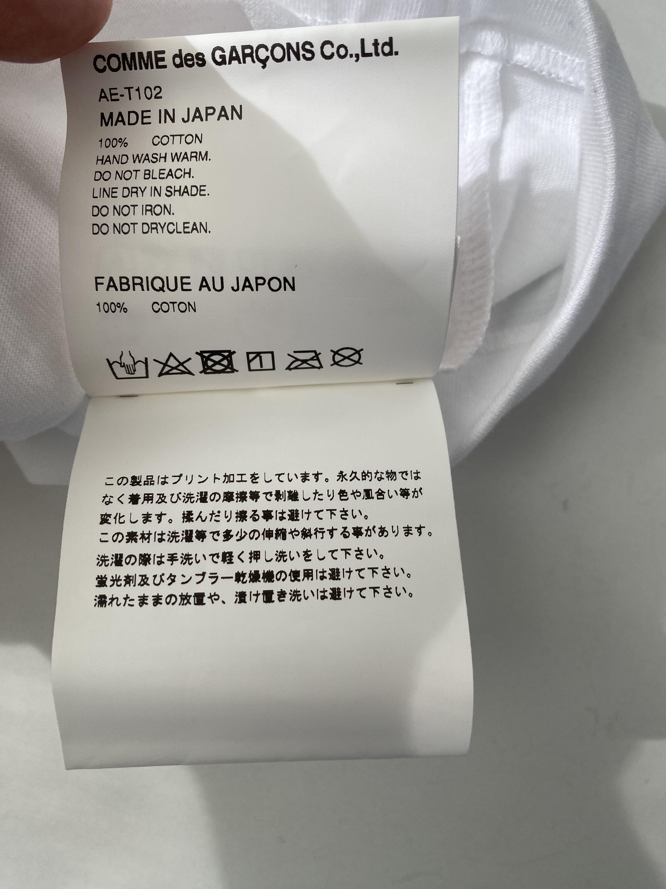 Comme des Garcons PLAY CDG X Play T Shirt Size US M / EU 48-50 / 2 - 6 Thumbnail
