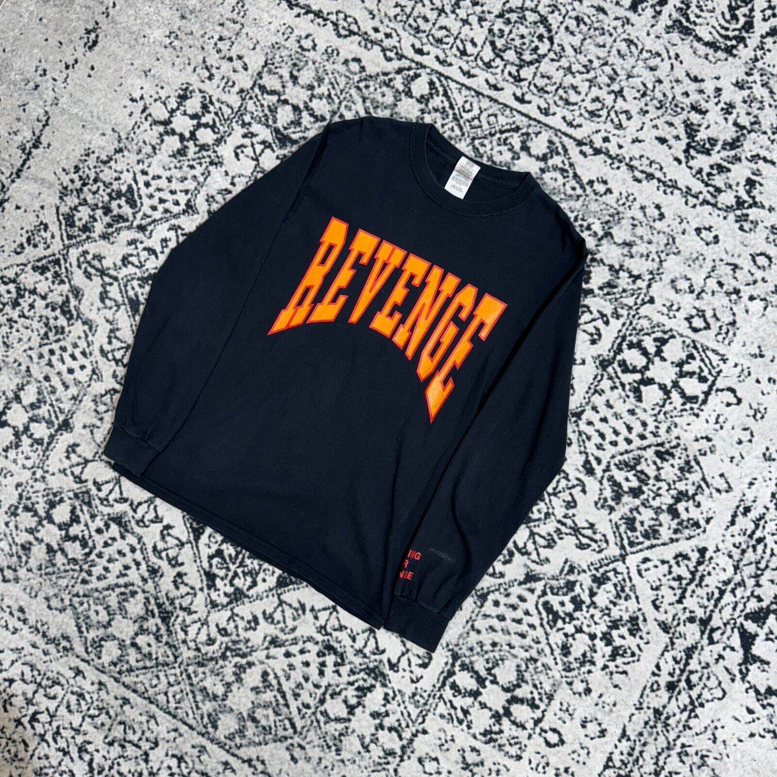 Vintage Drake Black Cotton Long Sleeve Size S Summer Sixteen T-S Size US S / EU 44-46 / 1 - 2 Thumbnail