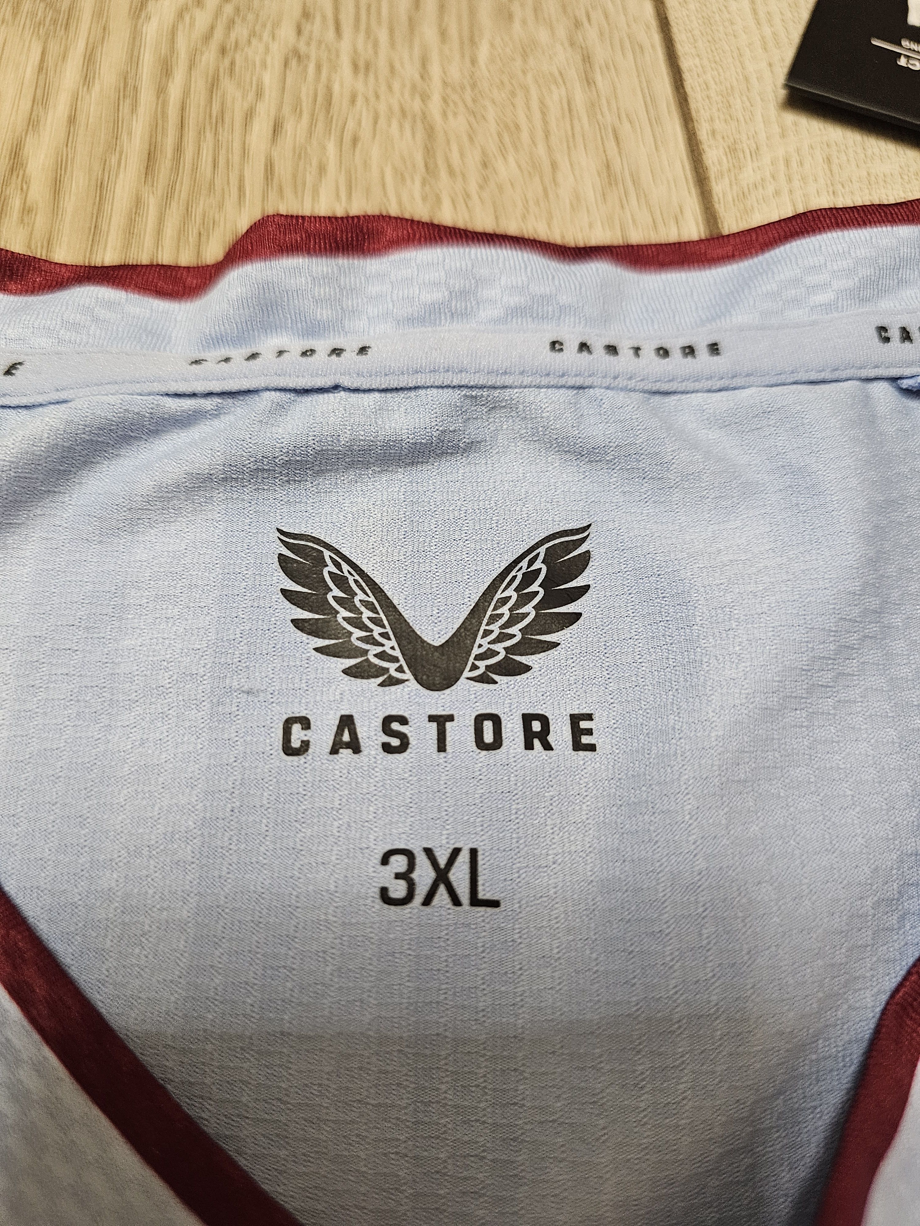 Other ASTON VILLA 2022 2023 AWAY FOOTBALL SOCCER JERSEY NEW 3XL Size US XXL / EU 58 / 5 - 9 Thumbnail
