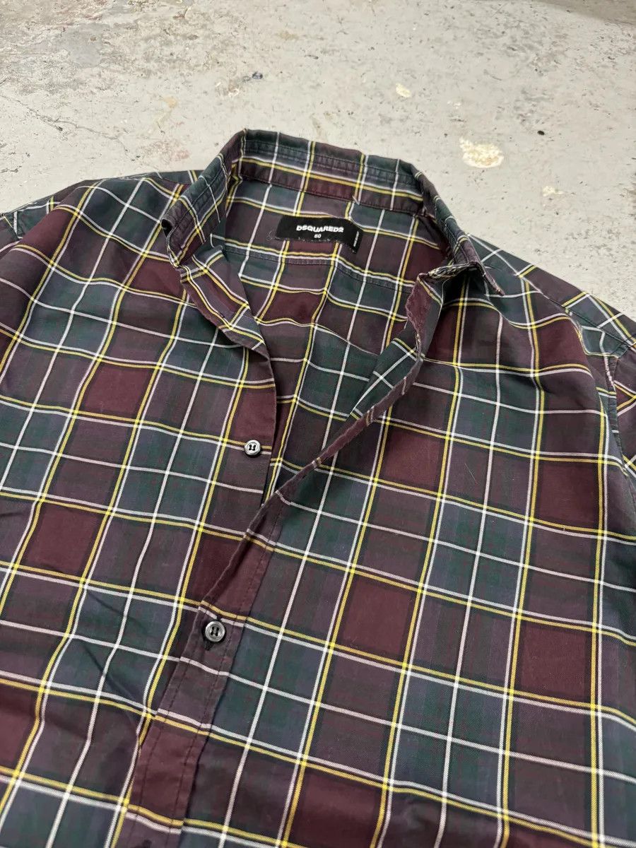 Dsquared2 AW2015 Dsquared2 Green & Red Checked Shirt Size US M / EU 48-50 / 2 - 8 Thumbnail