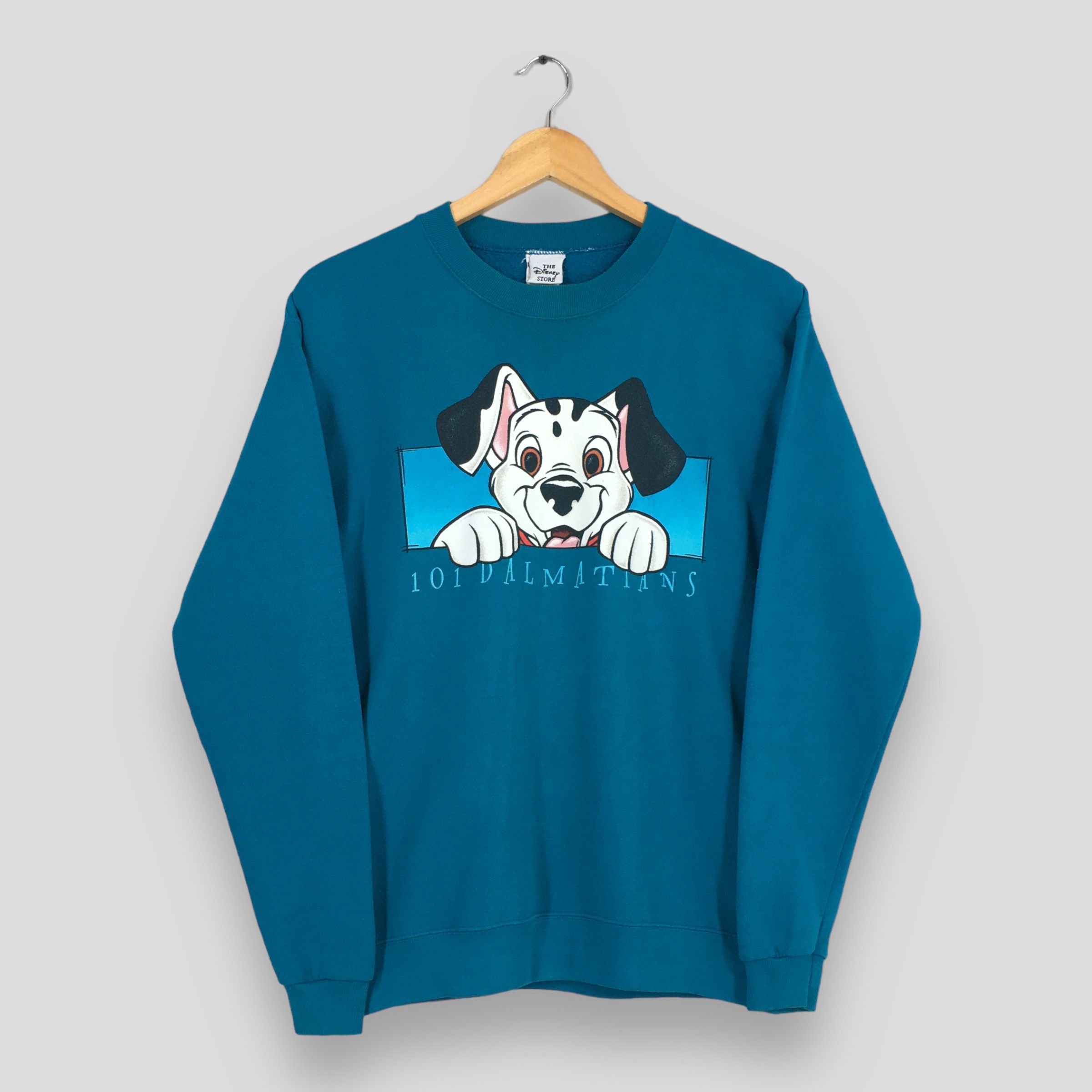 Disney × Vintage Vintage 101 Dalmatians Dog Cartoon Sweatshirt XS Size US XS / EU 42 / 0 - 1 Thumbnail