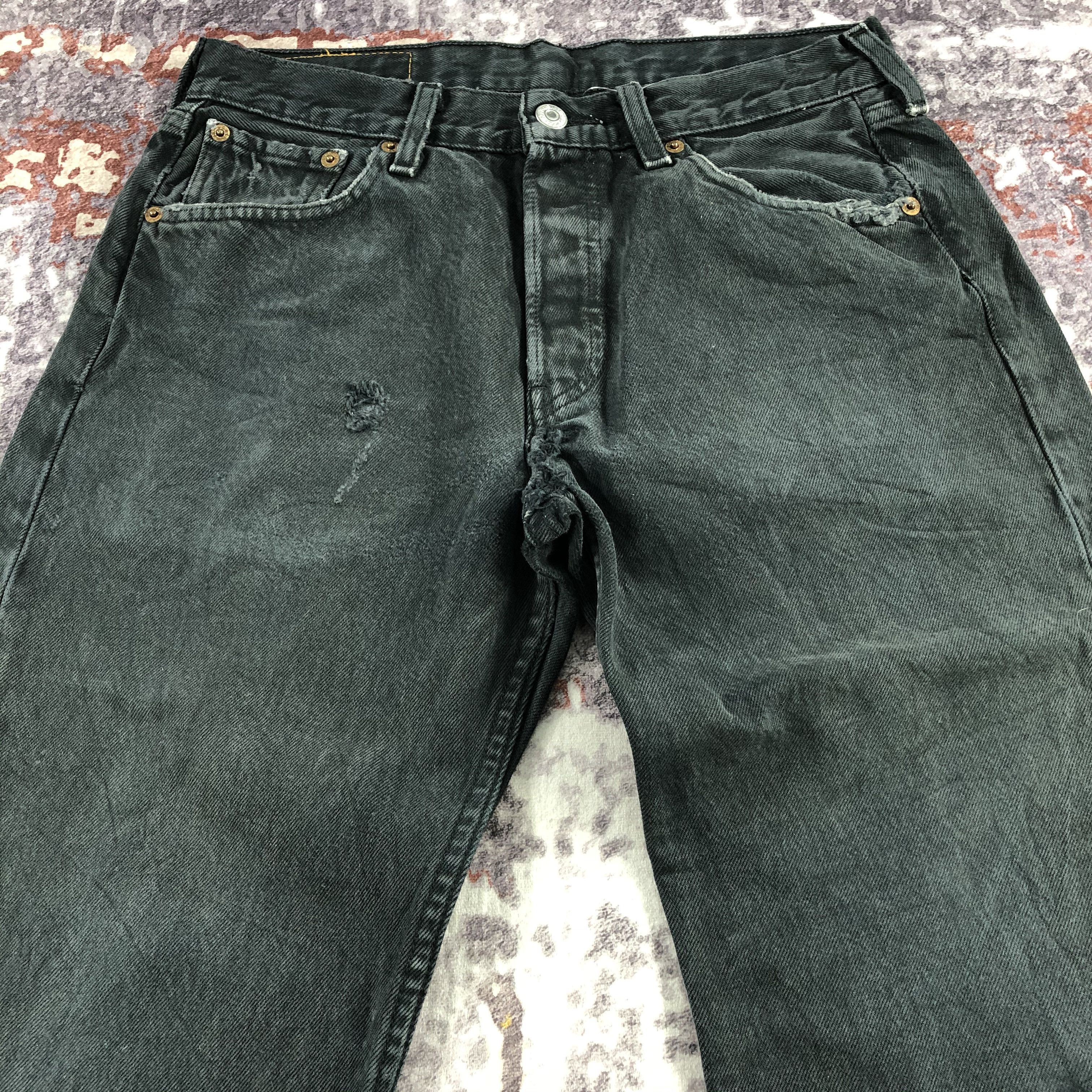 Levi's Vintage 90s Levis 501 Earth Tone Jeans-JM2523 Size US 29 - 3 Thumbnail