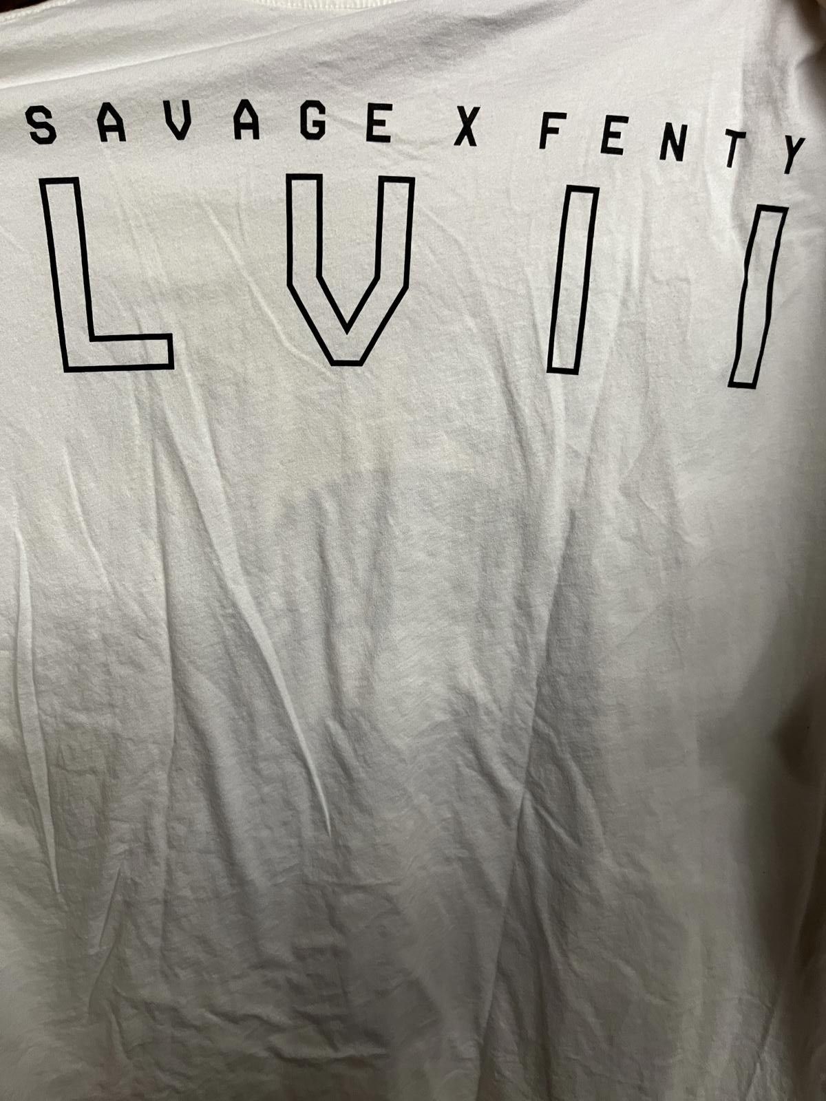 Designer SAVAGE X FENTY: By Rihanna T-shirt Superbowl LVII Show XL Size US XL / EU 56 / 4 - 6 Thumbnail