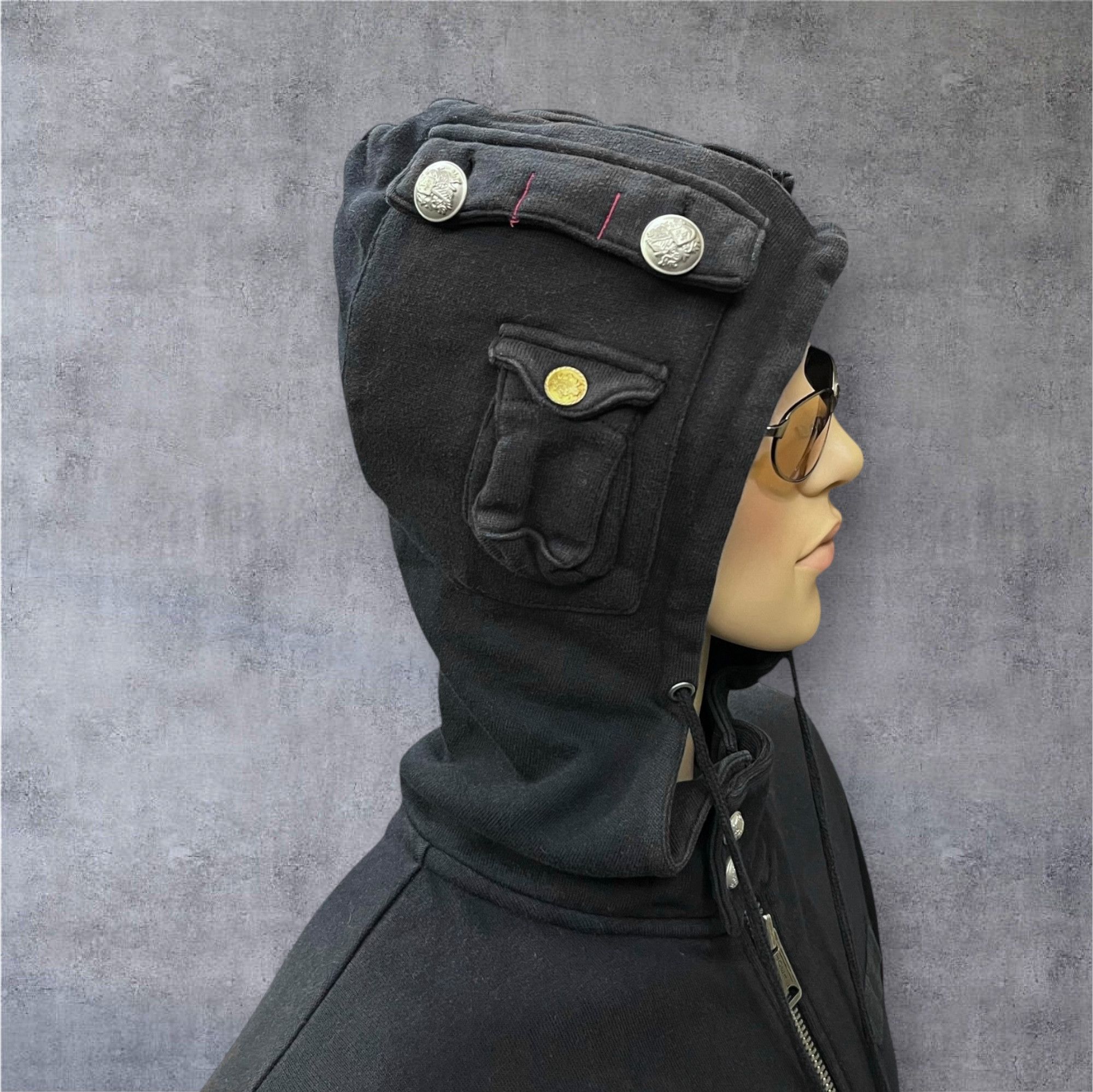 Rare Beams Japan Utility Hoodie Multi Pocket Archive
