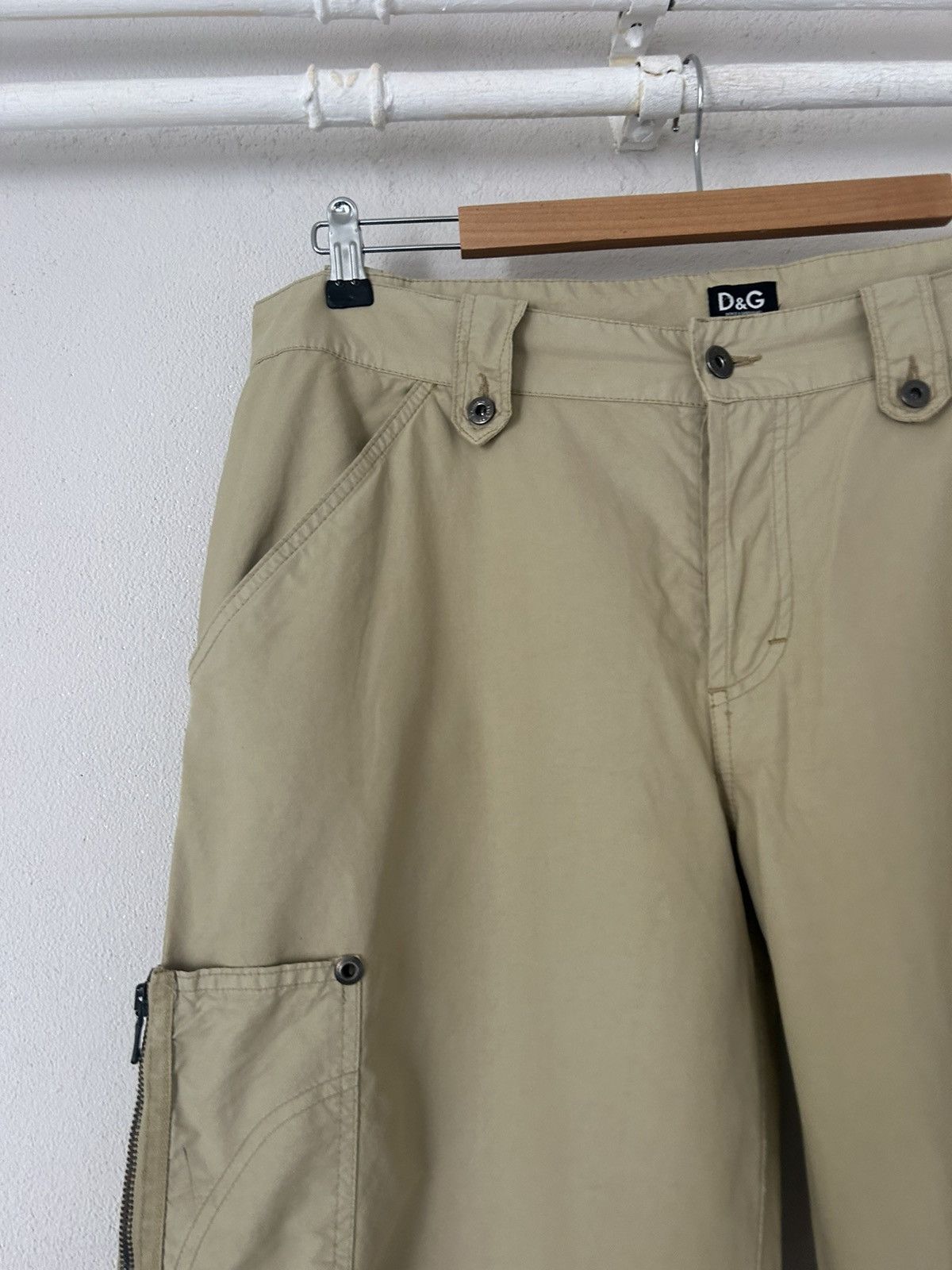 Dolce & Gabbana Beige Cargo Pants Size US 36 / EU 52 - 3 Thumbnail