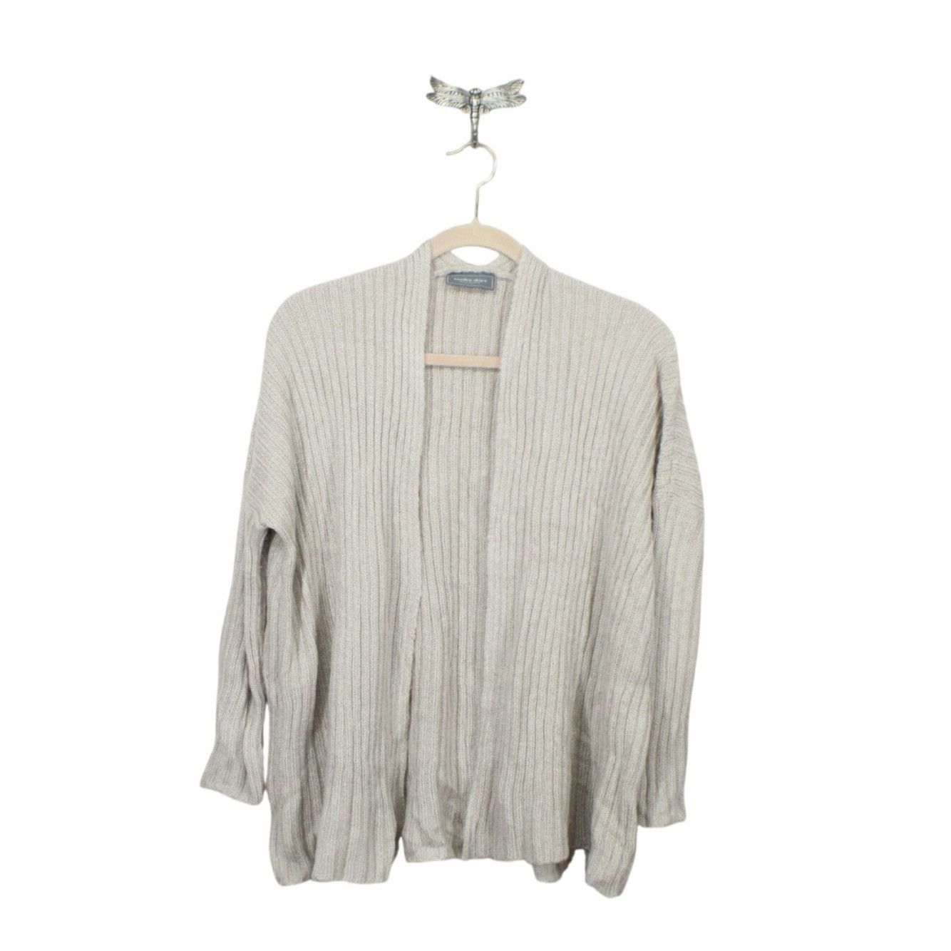 L.L. Bean Wooden Ships Wool Blend Open Cardigan Sweater S/M Size S / US 4 / IT 40 - 1 Thumbnail