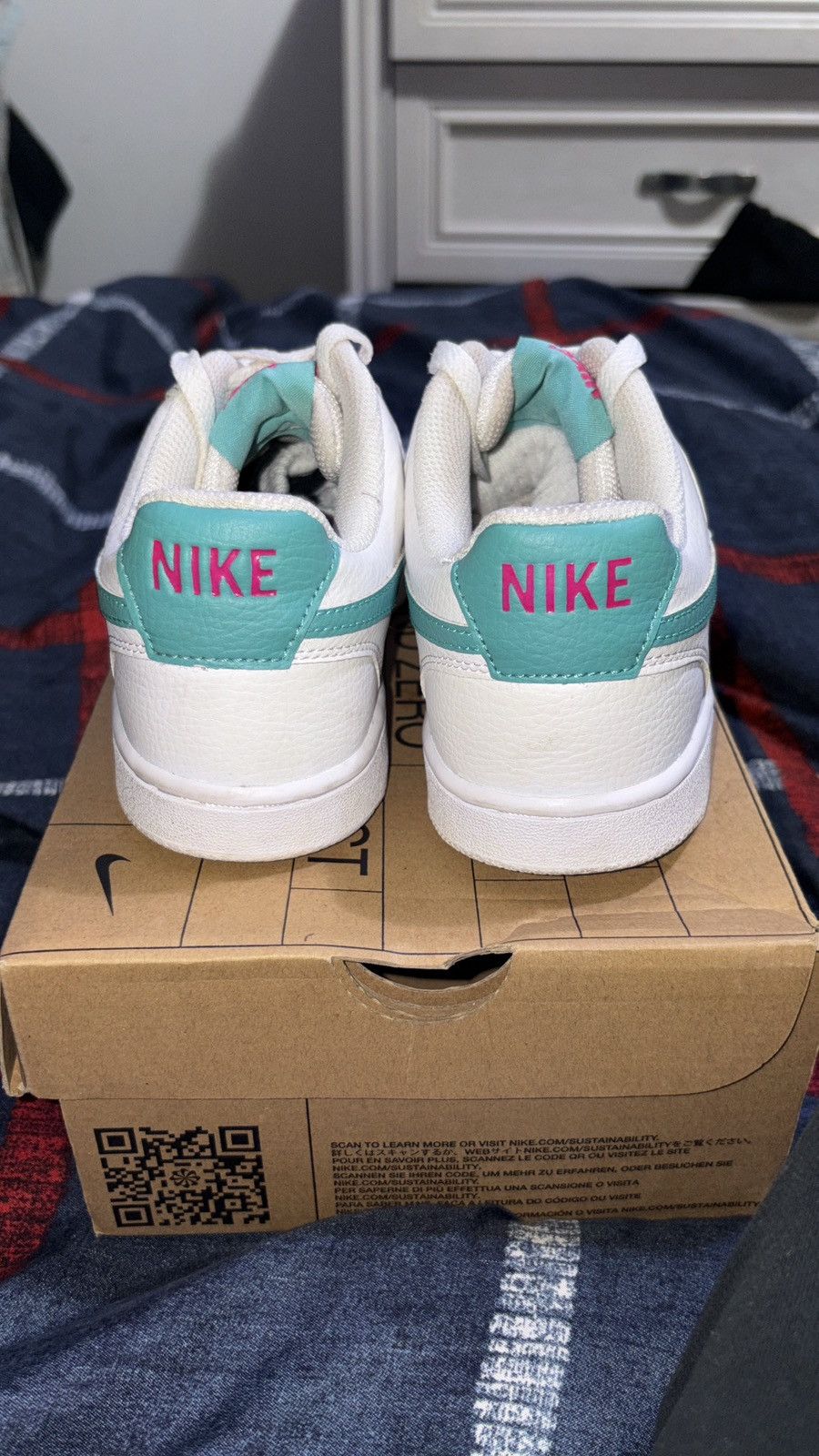Nike W NIKE COURT VISION LO NN Size US 7 / IT 37 - 3 Thumbnail