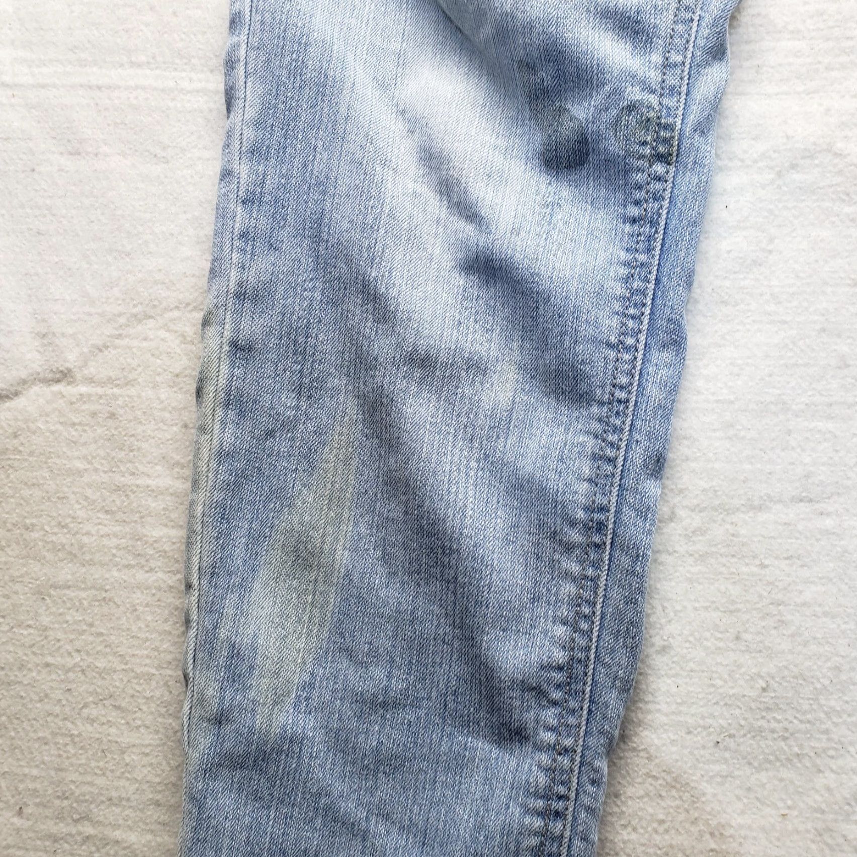Jones New York VINTAGE Jones New York Jeans Women's Ankle Pants 8 Light Wash Denim Slimming Casual Size 30" / US 8 / IT 44 - 2 Thumbnail
