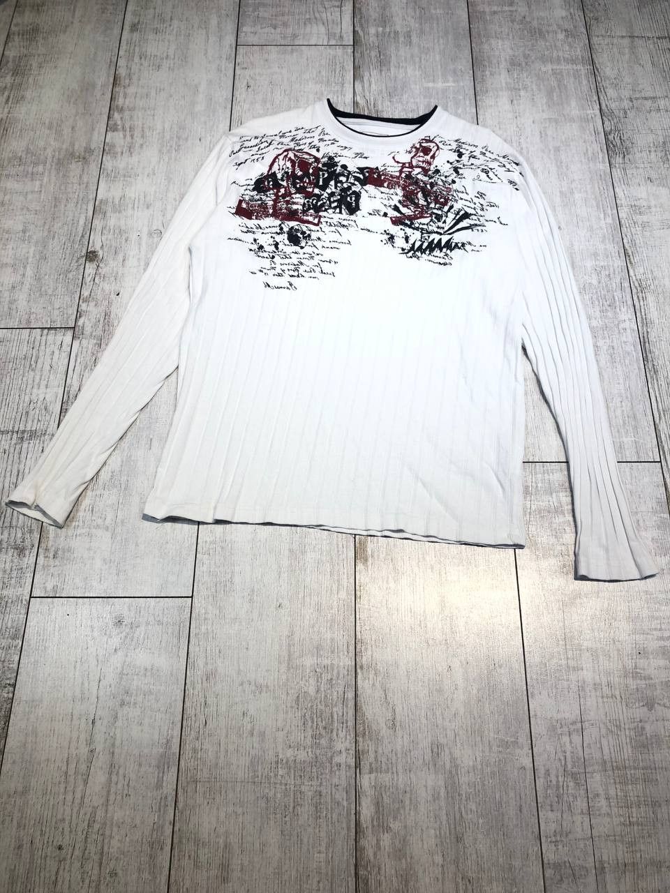 Affliction Vintage sweater Clock House Avant Garde y2k Size US M / EU 48-50 / 2 - 1 Thumbnail