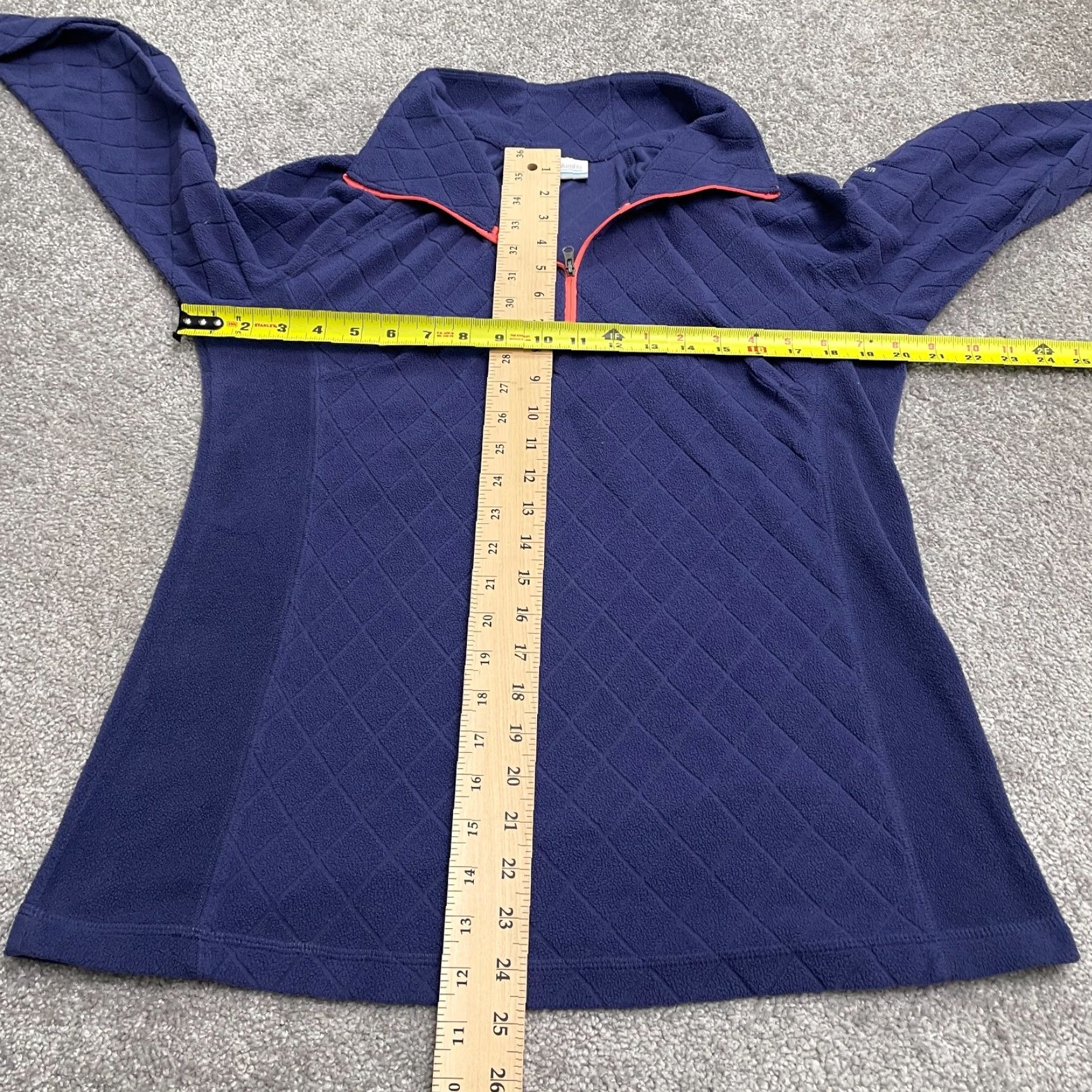 Vintage Columbia Jacket Womens L Blue 1/4 Zip Fleece Glacial III Outdoor Size L / US 10 / IT 46 - 6 Thumbnail