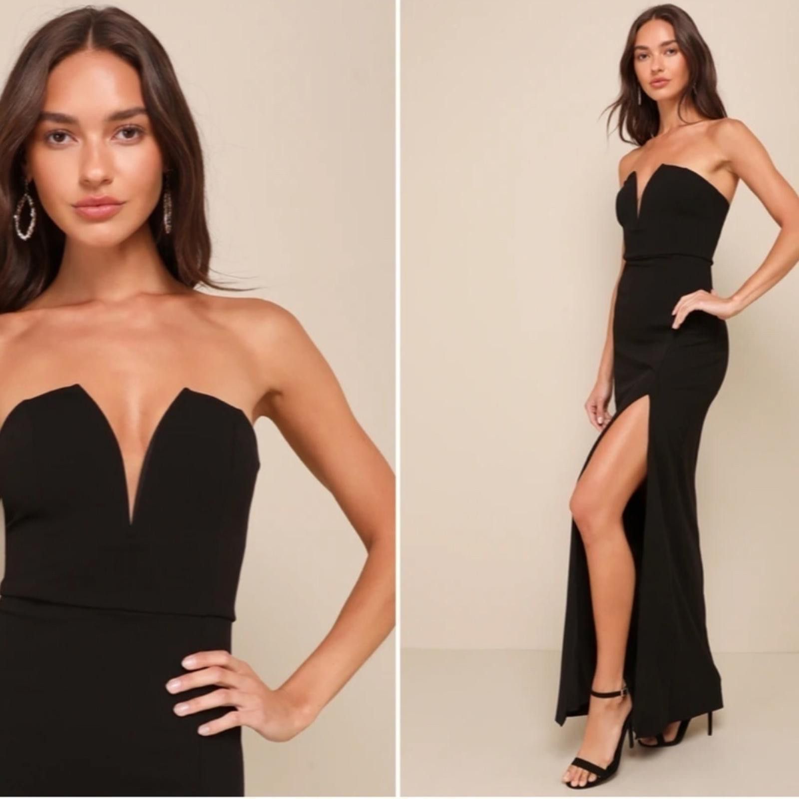 Lulus LULU's Elegant Bridal Wedding Chic Modern Sexy Mermaid Gown Size S / US 4 / IT 40 - 1 Thumbnail