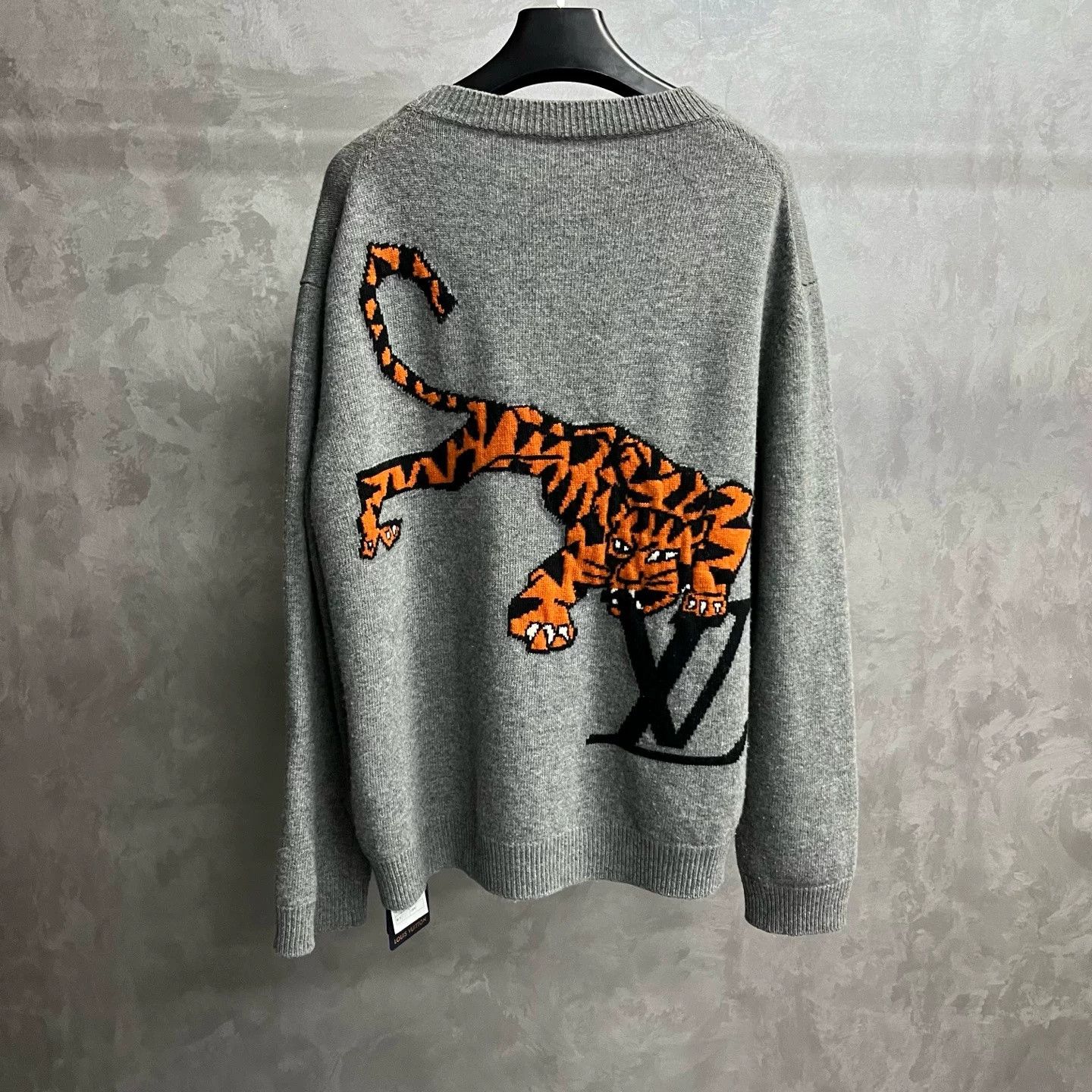 Louis Vuitton Louis Vuitton Gray Mohair Knit Sweater Size US XXS / EU 40 - 4 Thumbnail