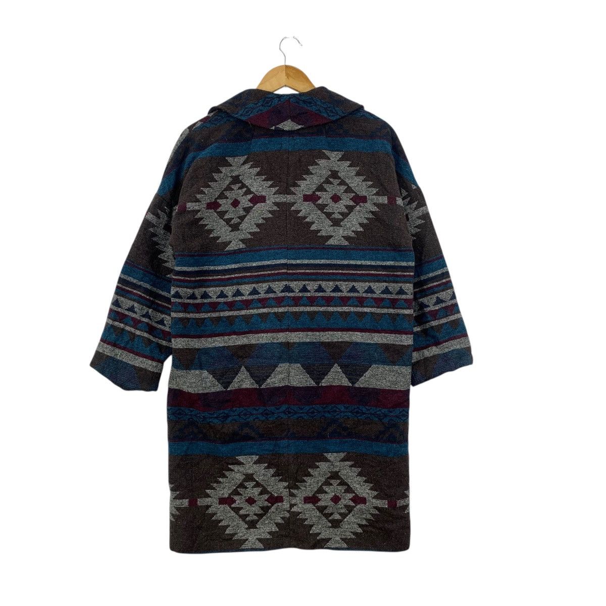 Other DENIFITS AZTEC NAVAJO Aboriginal Robe Coat Onsen Yukata Size L / US 10 / IT 46 - 7 Thumbnail