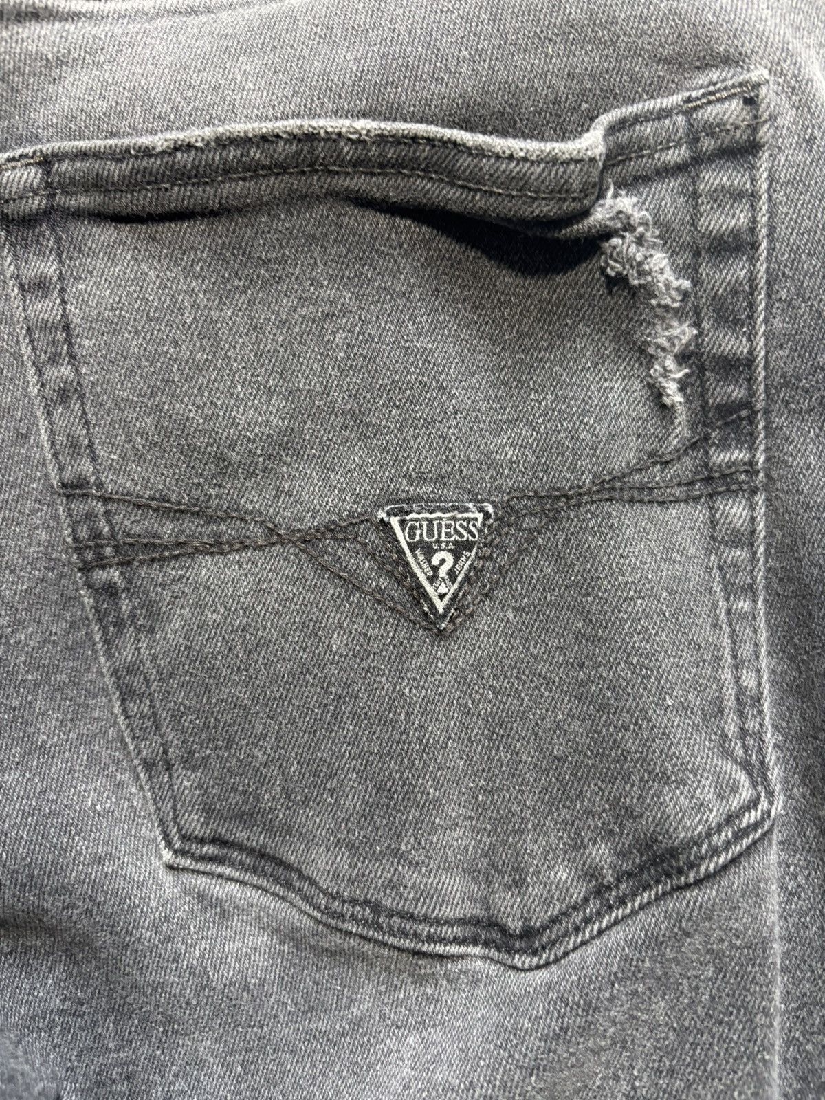 Guess Guess Slim Tapered Distressed Jeans Size US 36 / EU 52 - 4 Thumbnail