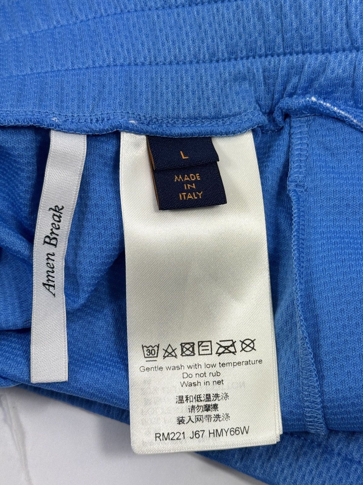 Louis Vuitton x Virgil Abloh Spring/Summer 2022 NFL inspired Mesh Shorts Size US 34 / EU 50 - 6 Thumbnail
