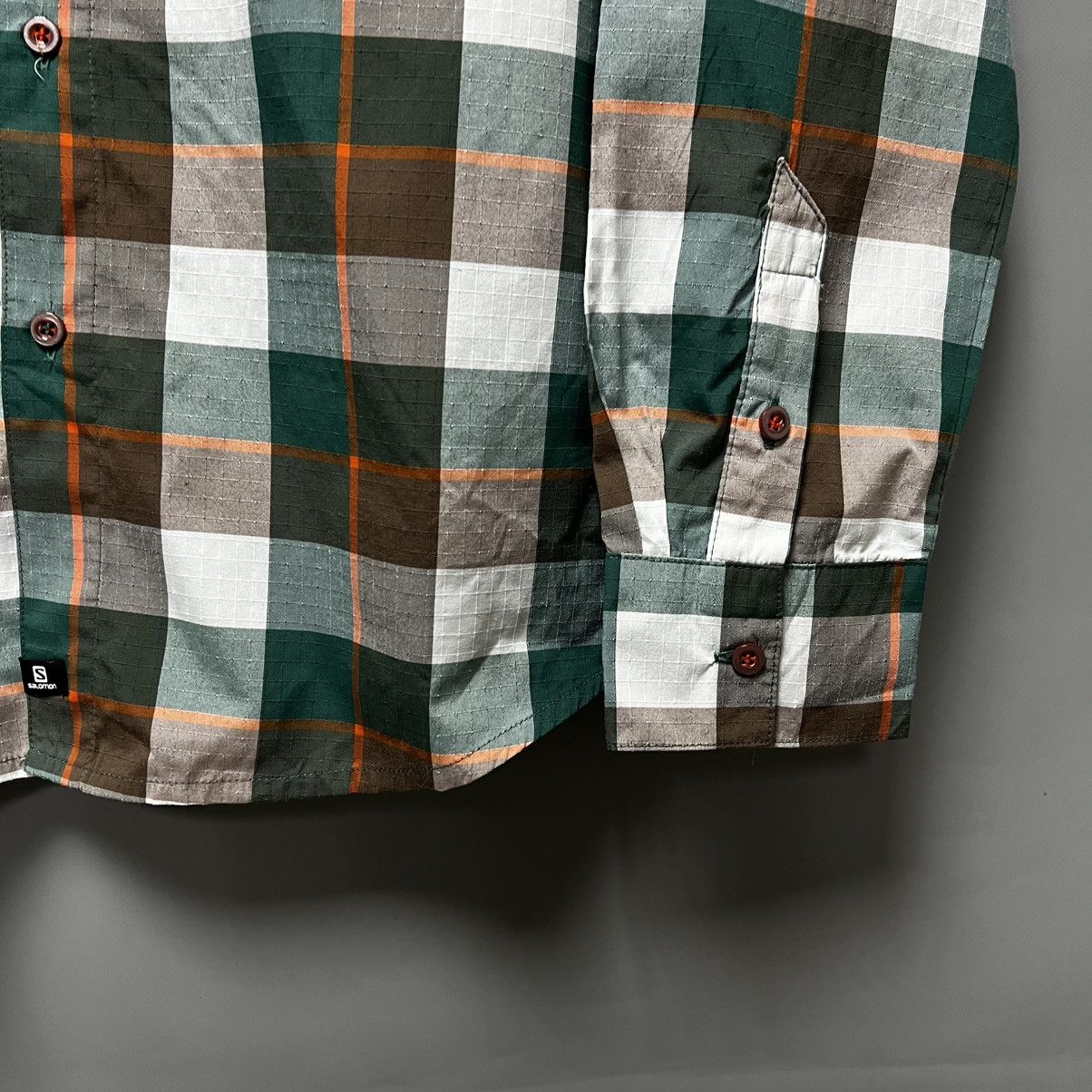 Salomon Salomon Shirt Button Up Men’s Plaid size M Size US M / EU 48-50 / 2 - 3 Thumbnail