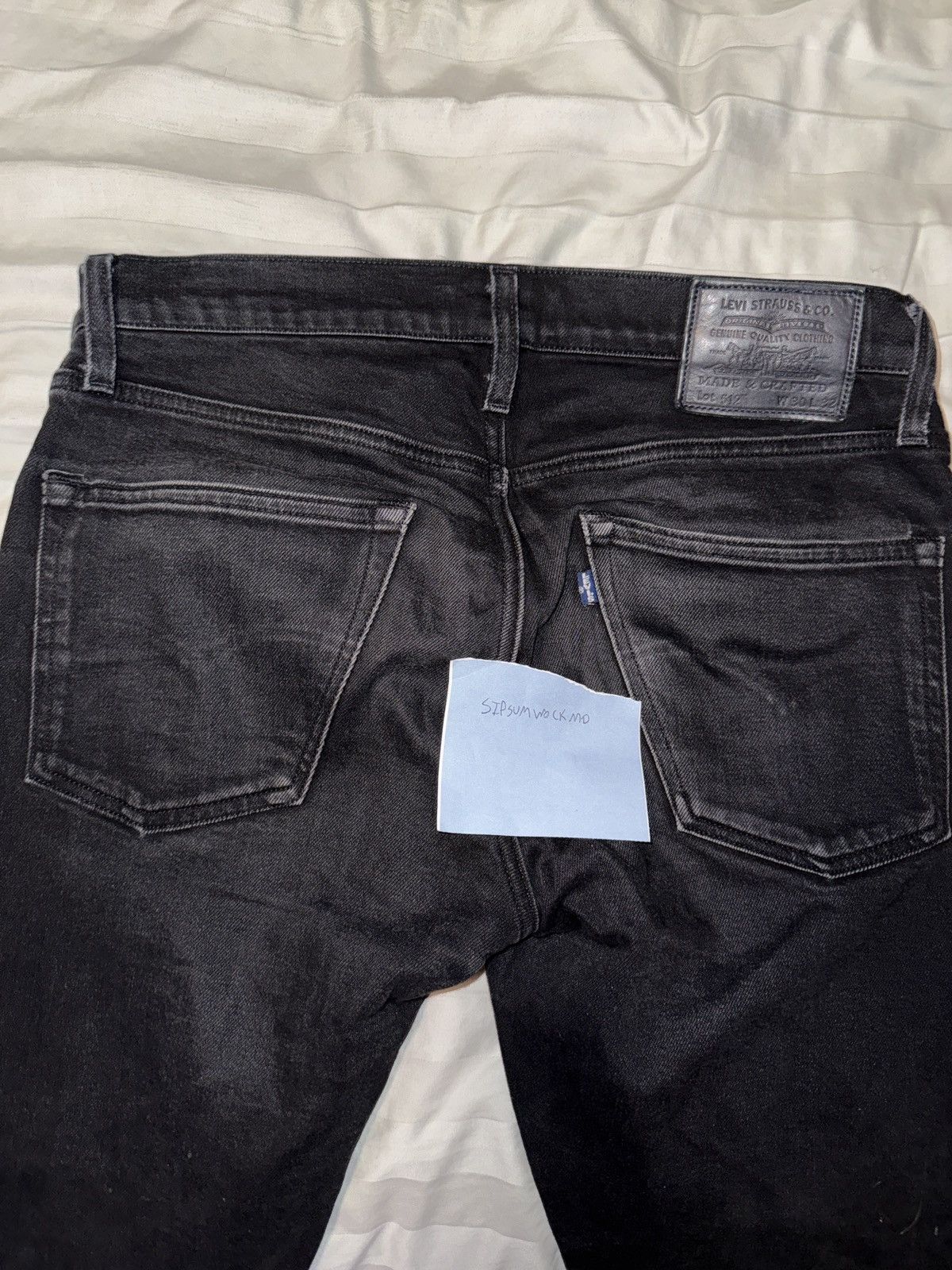 Levi's Made & Crafted LEVIS MADE AND CRAFTED 512 SLIM TAPER DENIM Size US 30 / EU 46 - 3 Thumbnail