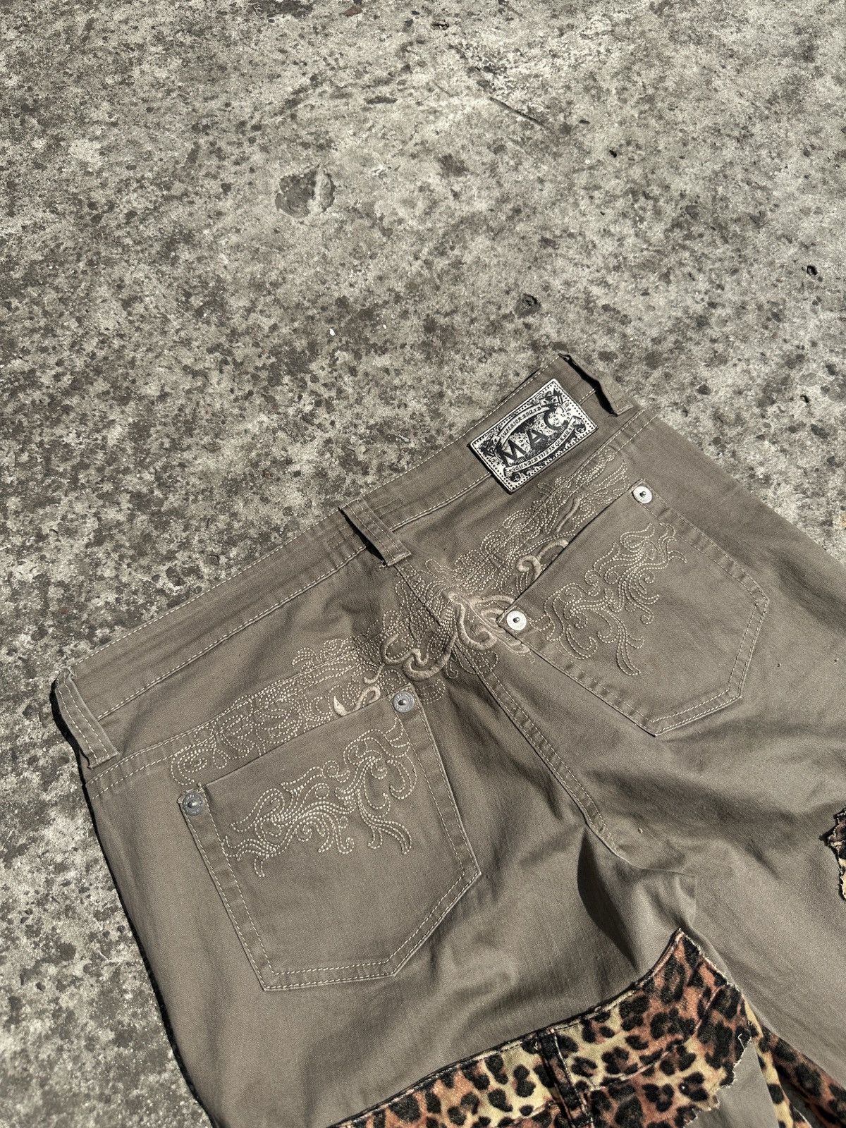 Other Vintage Leopard Jeans Shorts Rare Streetwear Casual L Custom Size US 34 / EU 50 - 7 Thumbnail