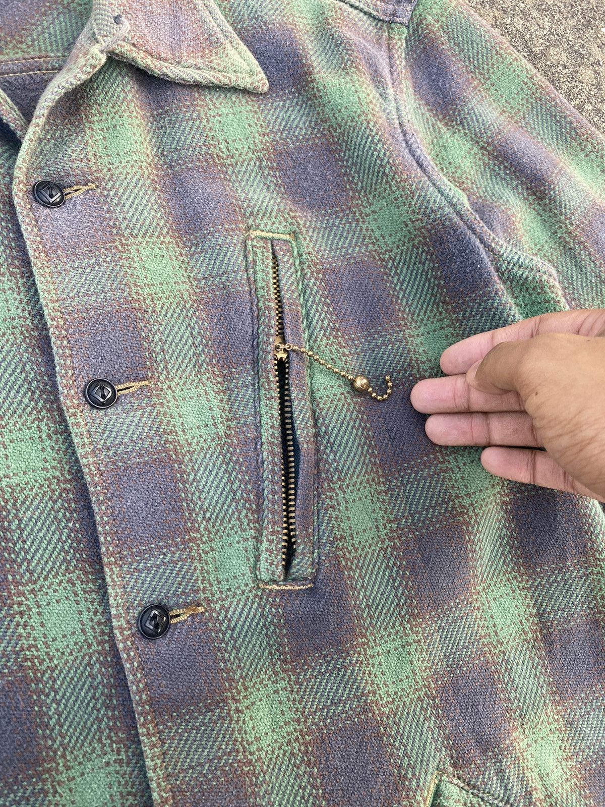 Vintage Vintage West Ride Made In Japan Flannel Shirt Size US M / EU 48-50 / 2 - 7 Thumbnail