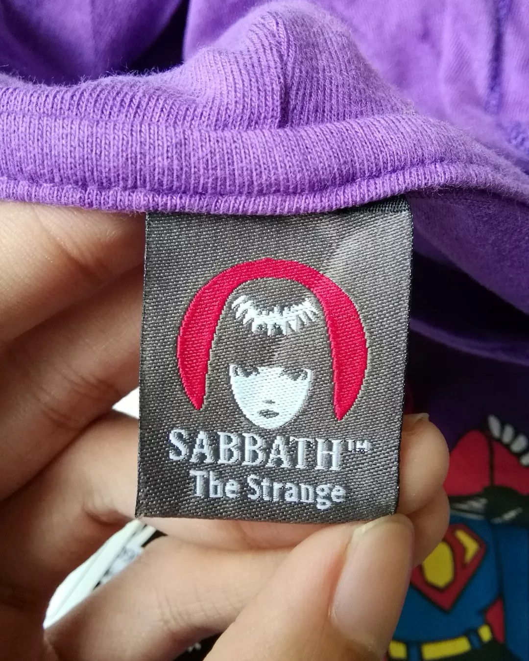 Hysteric Glamour Emily The Strange Sabbath Purple Graphic Hoodie Size US L / EU 52-54 / 3 - 4 Thumbnail