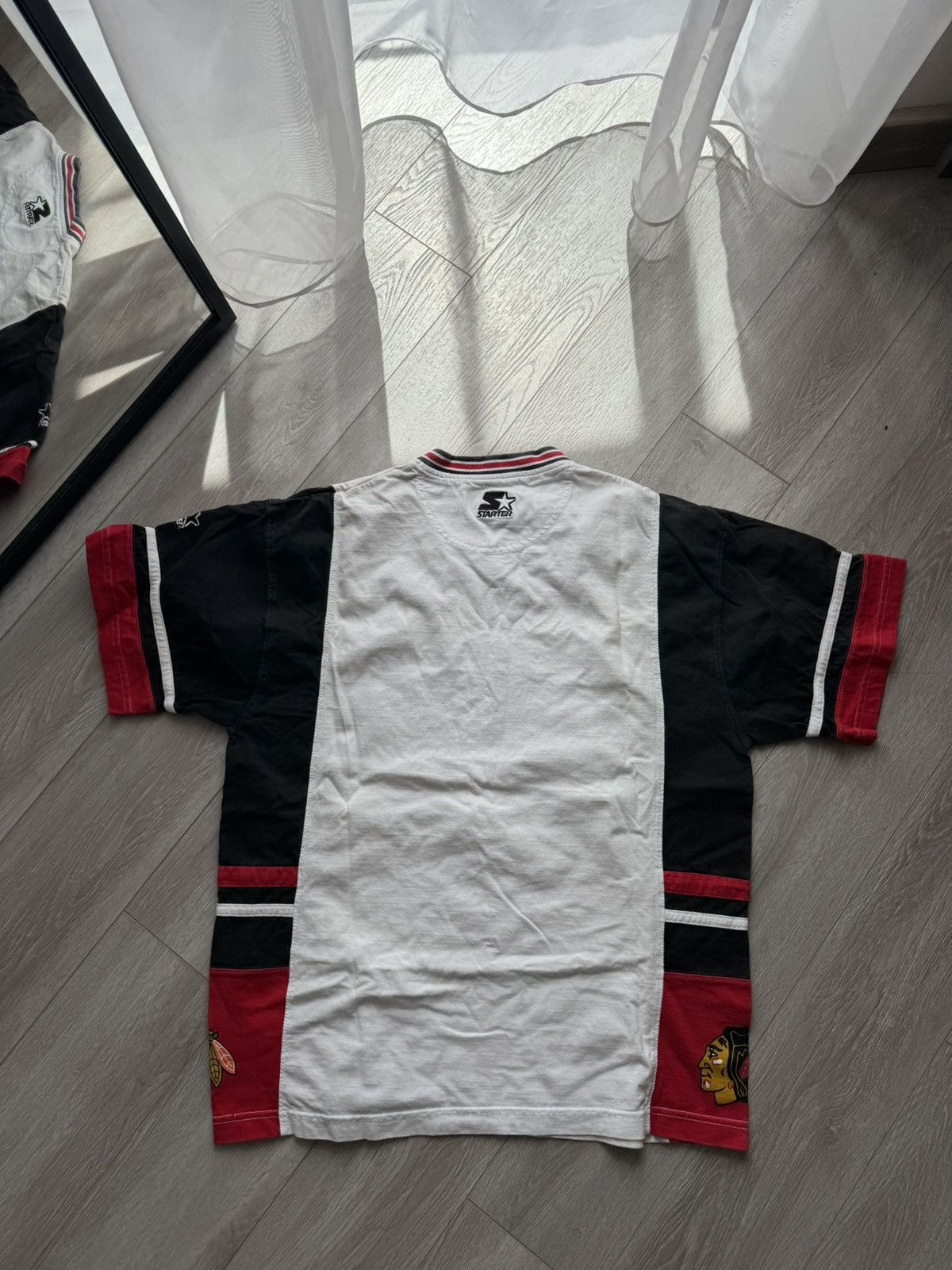 NHL × Starter × Vintage Chicago Blackhawks Vintage jersey/shirt Size US L / EU 52-54 / 3 - 5 Thumbnail
