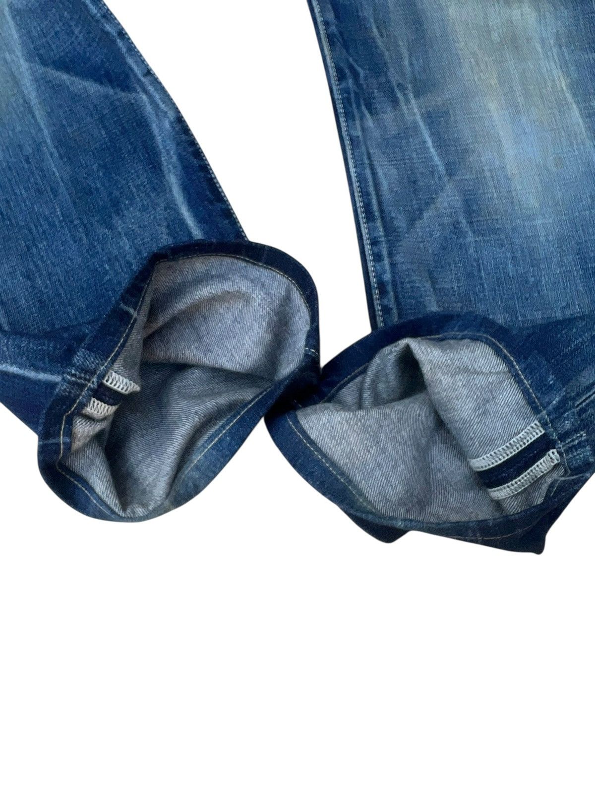 Eternal ETERNAL Japan Aging Distressed Mud Denim Hybrid Jeans Size US 32 / EU 48 - 13 Thumbnail