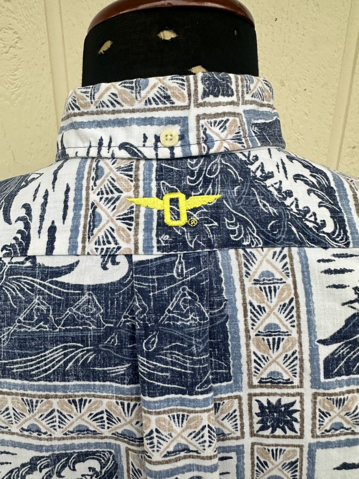 Reyn Spooner Reyn Spooner Hawaiian Print Multicolored 3/4 Button Men's L Size US L / EU 52-54 / 3 - 3 Thumbnail