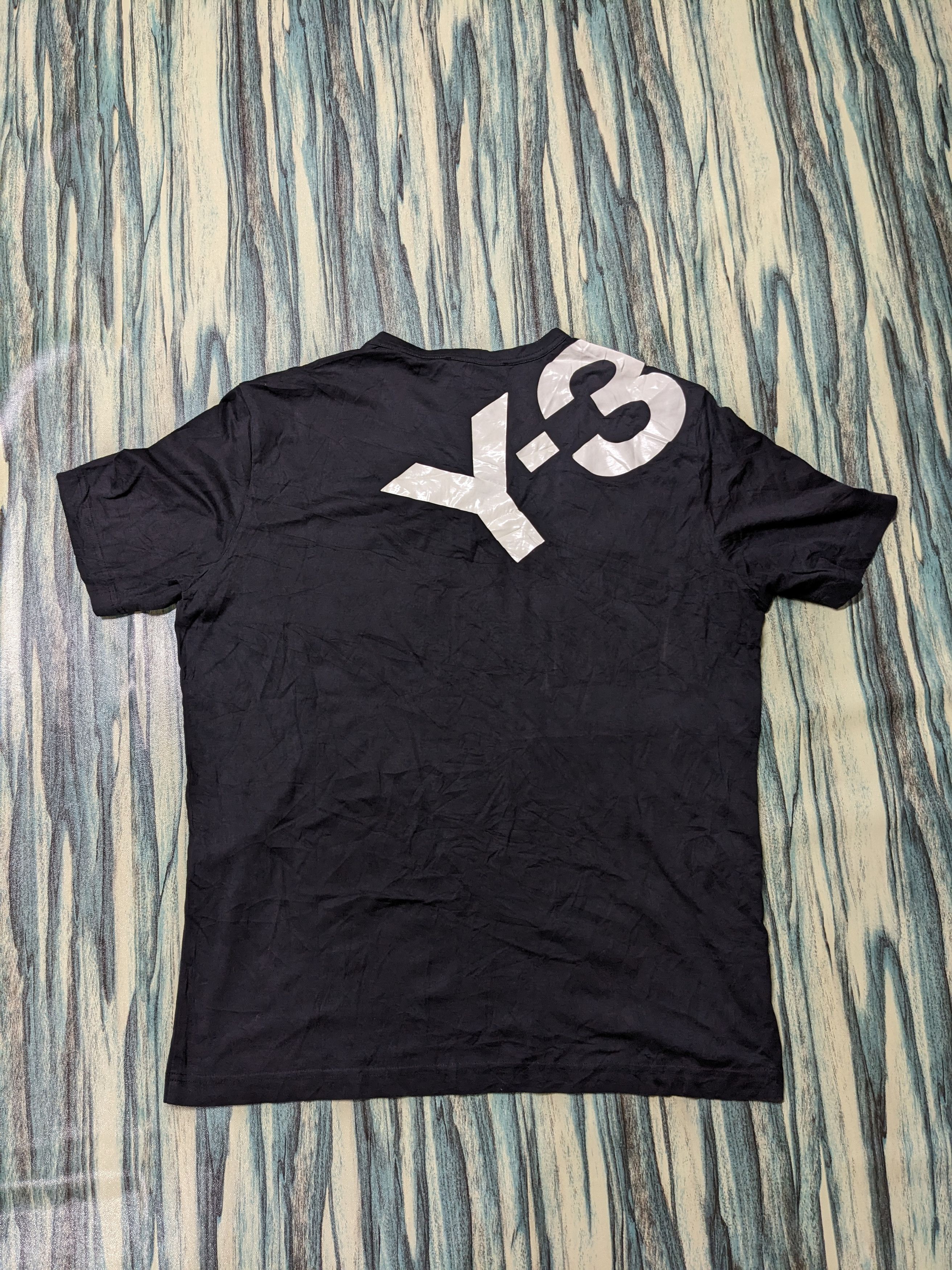 Yohji Yamamoto ADIDAS X YOHJI YAMAMOTO SHORT SLEEVE BIG LOGI Size US L / EU 52-54 / 3 - 2 Thumbnail