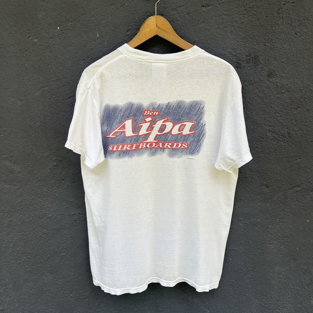 Sun Surf Thrashed 90s Aipa Surfboard Surfing Brand Tee Size US M / EU 48-50 / 2 - 1 Thumbnail