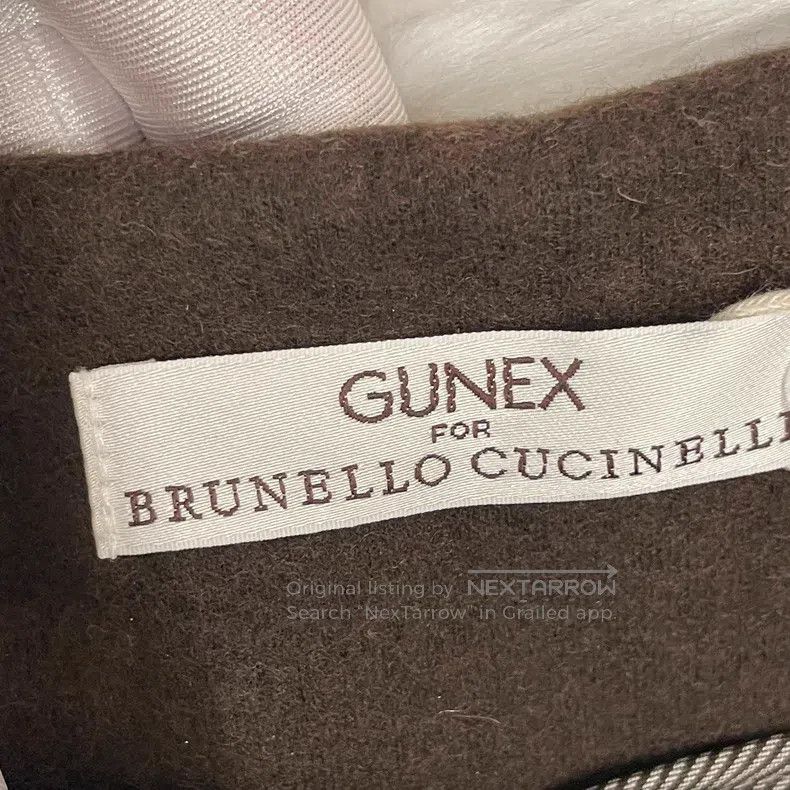 Brunello Cucinelli Brunello Cucinelli Dark Brown Wool Dress Size M / US 6-8 / IT 42-44 - 3 Thumbnail