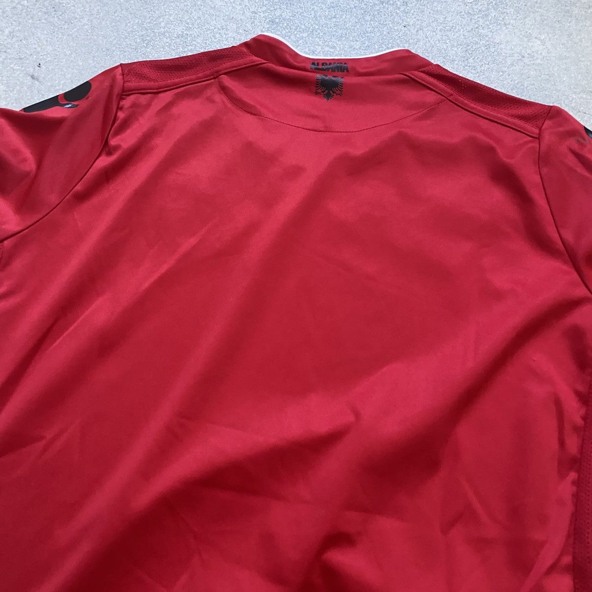 Macron Macron Albania Soccer Jersey Euro World Cup Retro Football Size US S / EU 44-46 / 1 - 9 Thumbnail