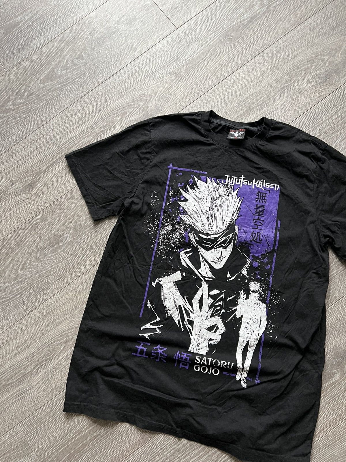 Anime × Japanese Brand Jujutsu Kaisen Satoru Gojo T-Shirt Anime Tee Size US XL / EU 56 / 4 - 3 Thumbnail