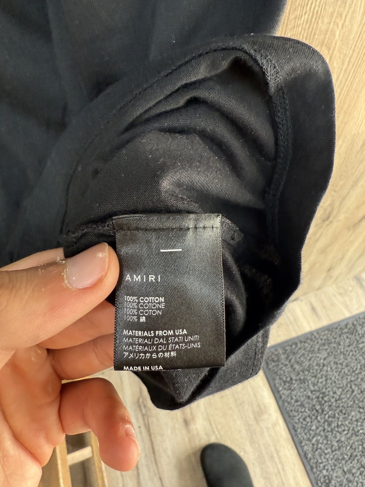 Amiri Amiri Angel Short Sleeve Size US M / EU 48-50 / 2 - 5 Thumbnail