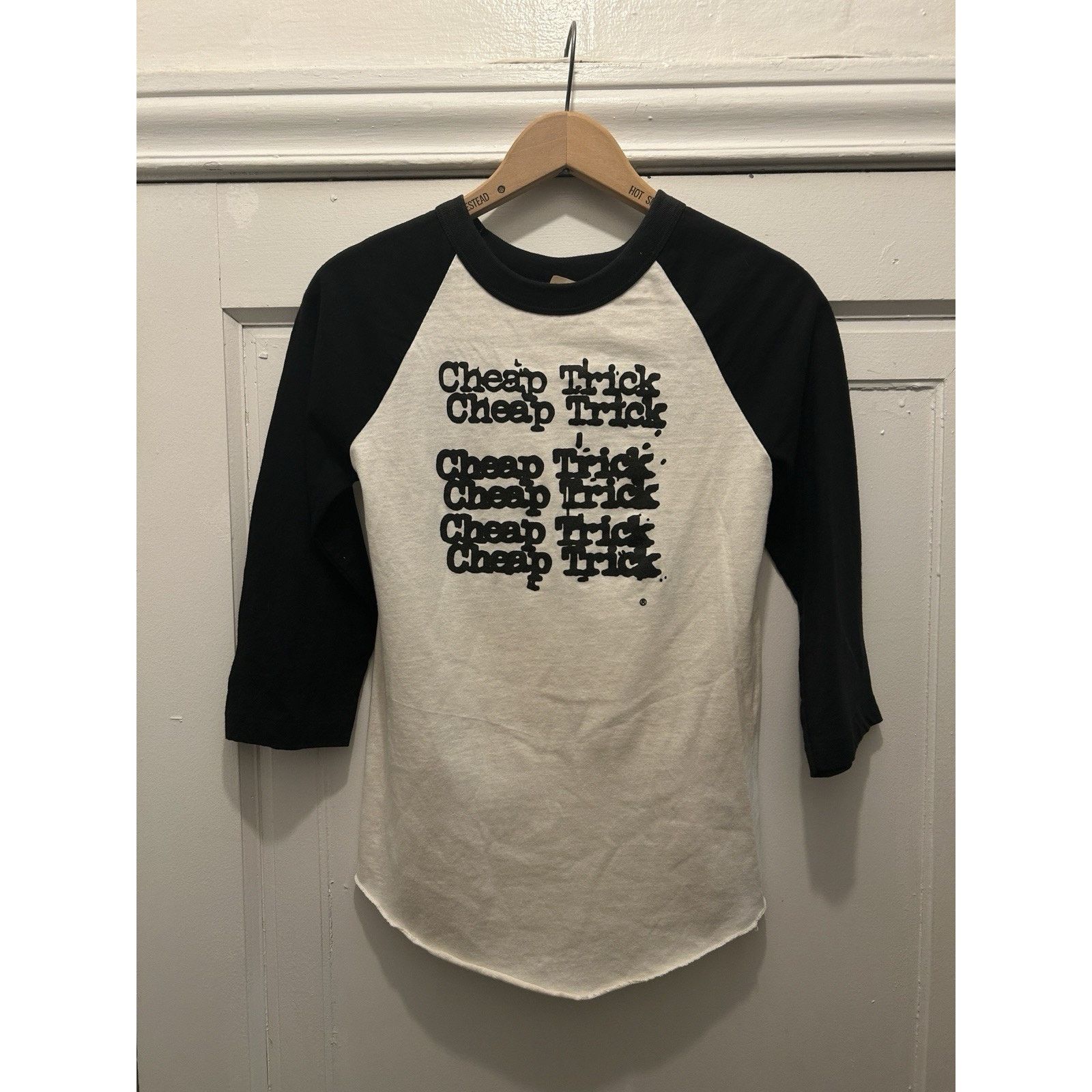 Vintage Original Cheap Trick T Shirt Raglan Jersey Sz S 1979