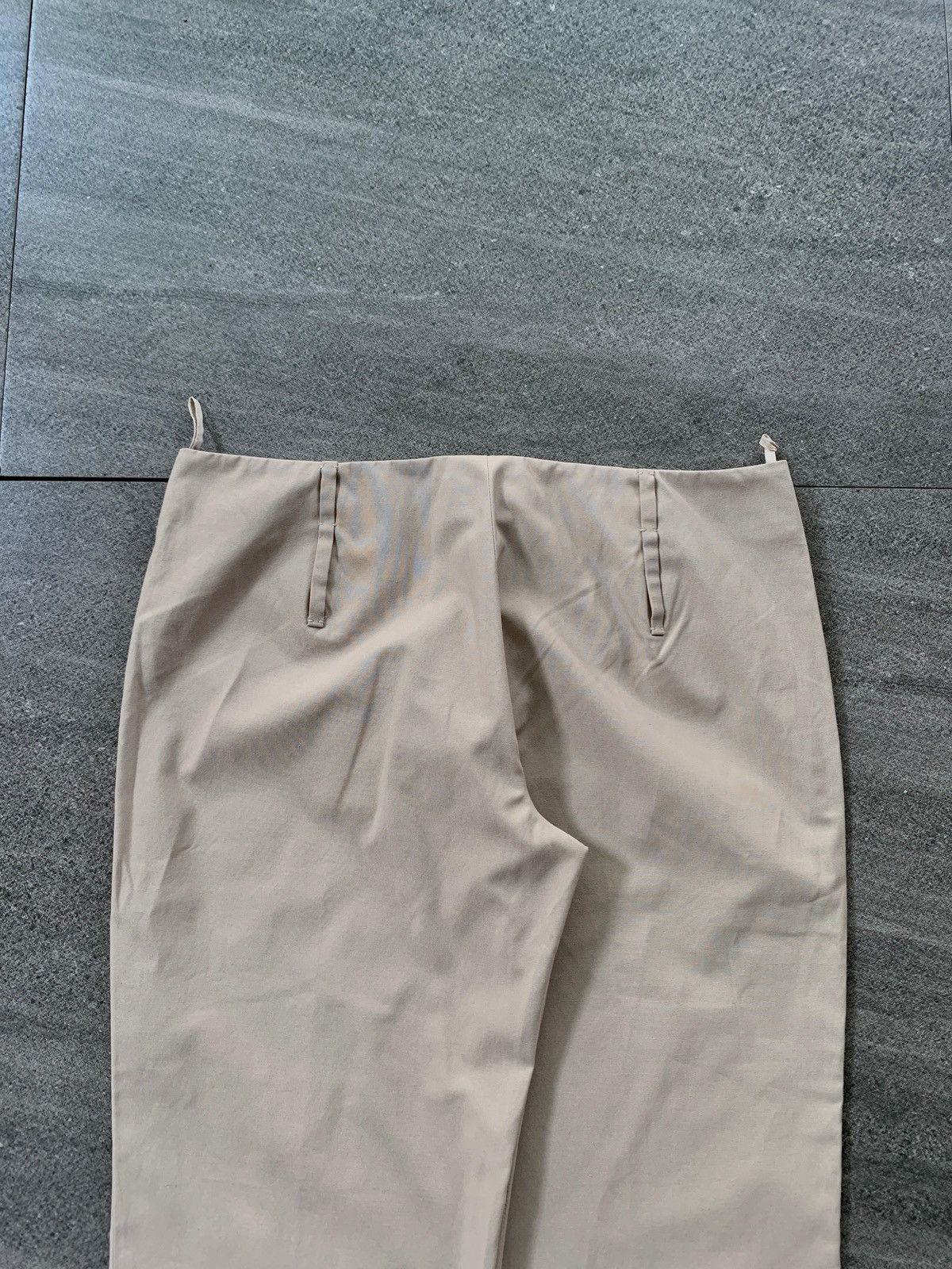 Prada FREE TAX! 2000s Slim Flared Trousers Size US 28 / EU 44 - 7 Thumbnail