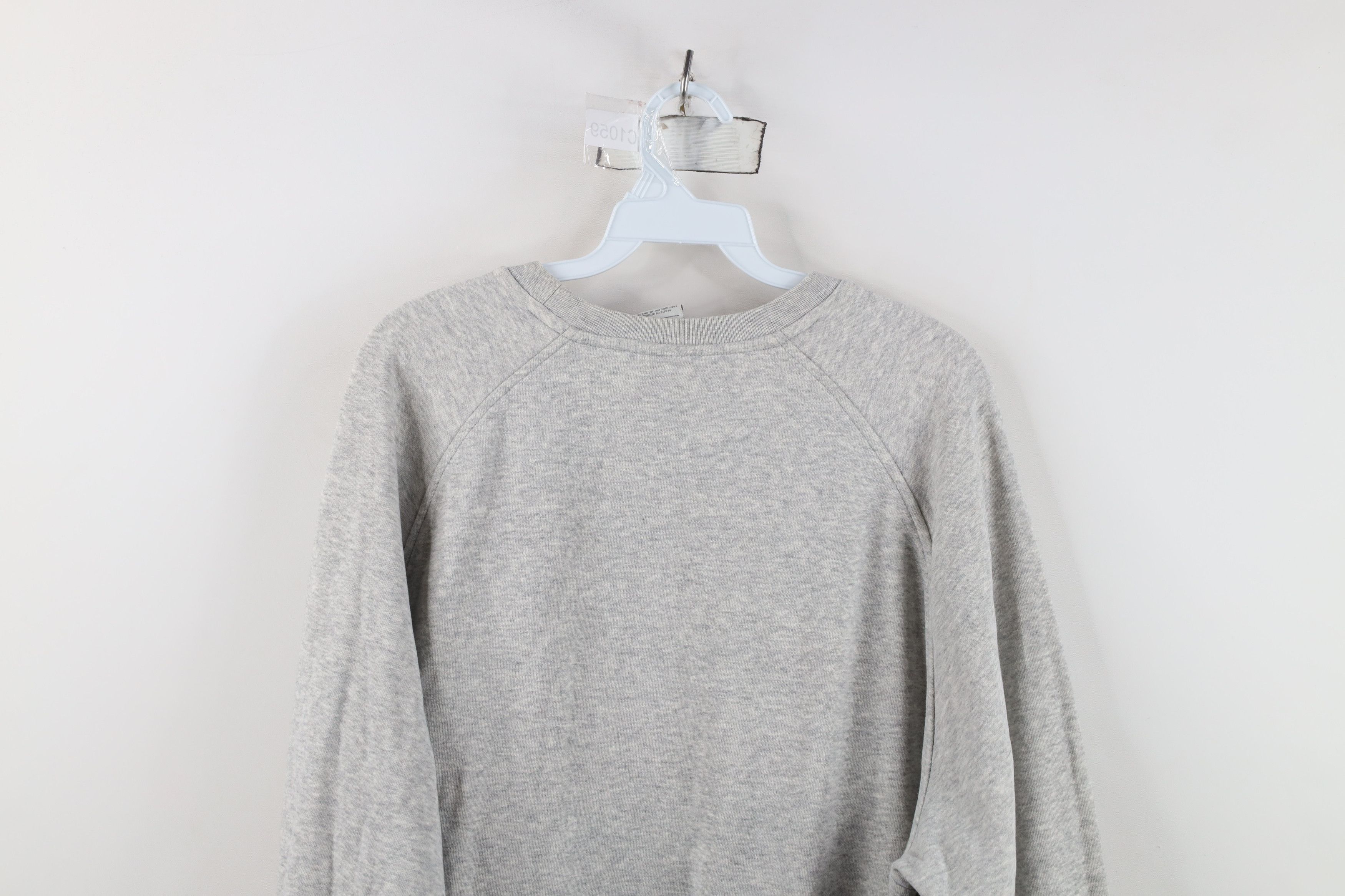 Nike Vintage Y2K Nike Swoosh Crewneck Sweatshirt Heather Gray Size US XL / EU 56 / 4 - 12 Thumbnail