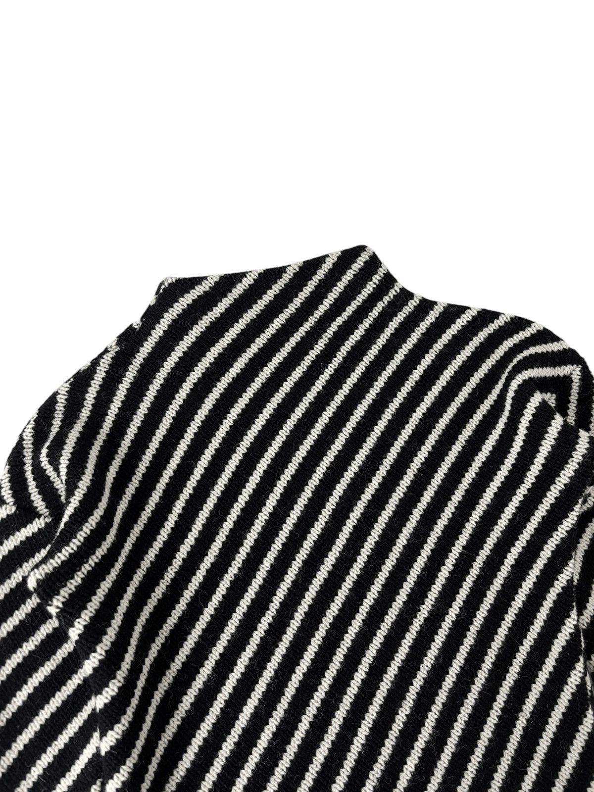 Hedi Slimane × Saint Laurent Paris A/W 2015 Sample Striped Knit Sweater (AW15/FW15) Size US S / EU 44-46 / 1 - 3 Thumbnail