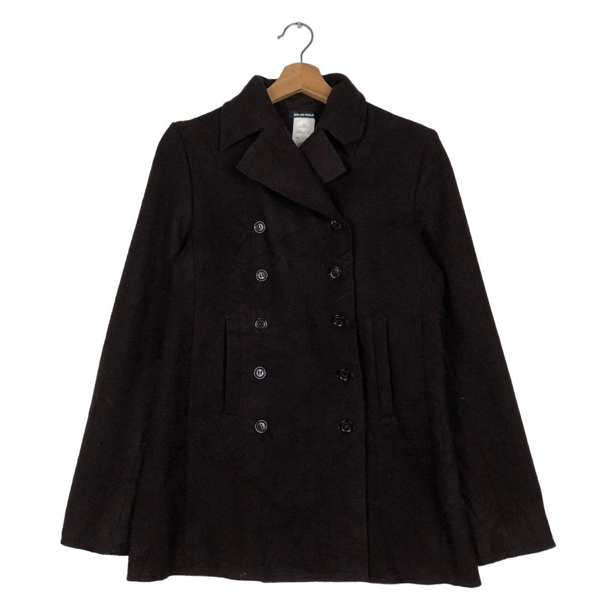 Issey Miyake 🔥WOOL JACKET BIKER MON AMI PIERLOT DESIGNER Size US S / EU 44-46 / 1 - 1 Thumbnail