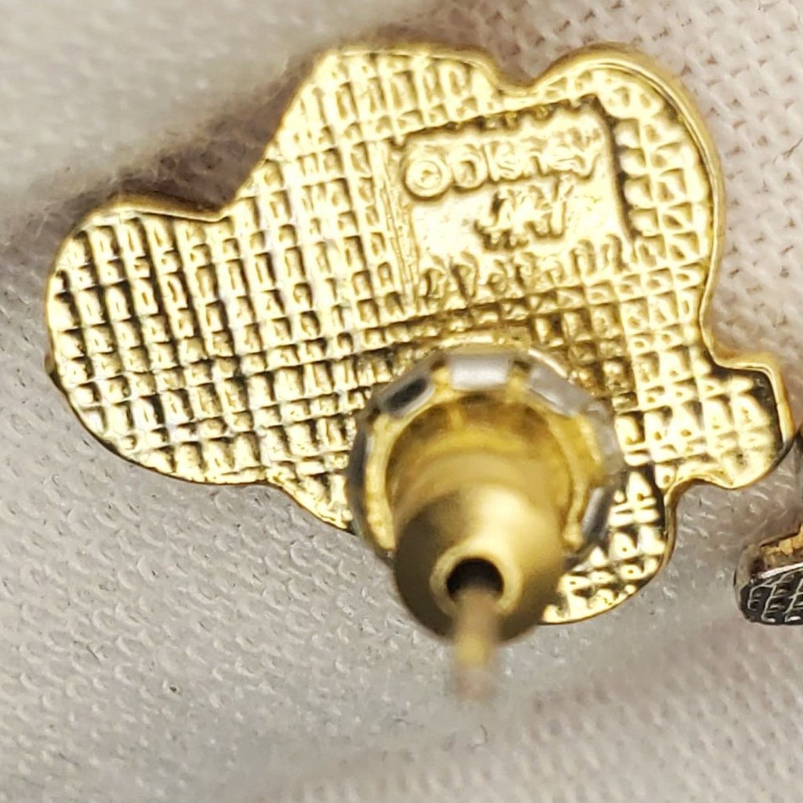 Disney Disney x AAi Vintage 1990s Simba Stud Enamel Earrings - Rare Size ONE SIZE - 8 Thumbnail