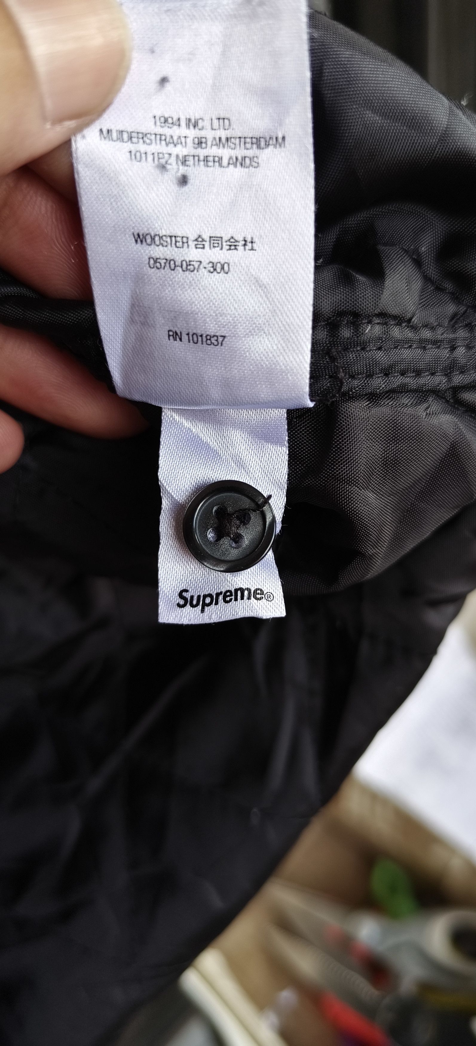 Supreme Supreme Nylon Filled Shirt Black FW 2022 collection Size US M / EU 48-50 / 2 - 8 Thumbnail