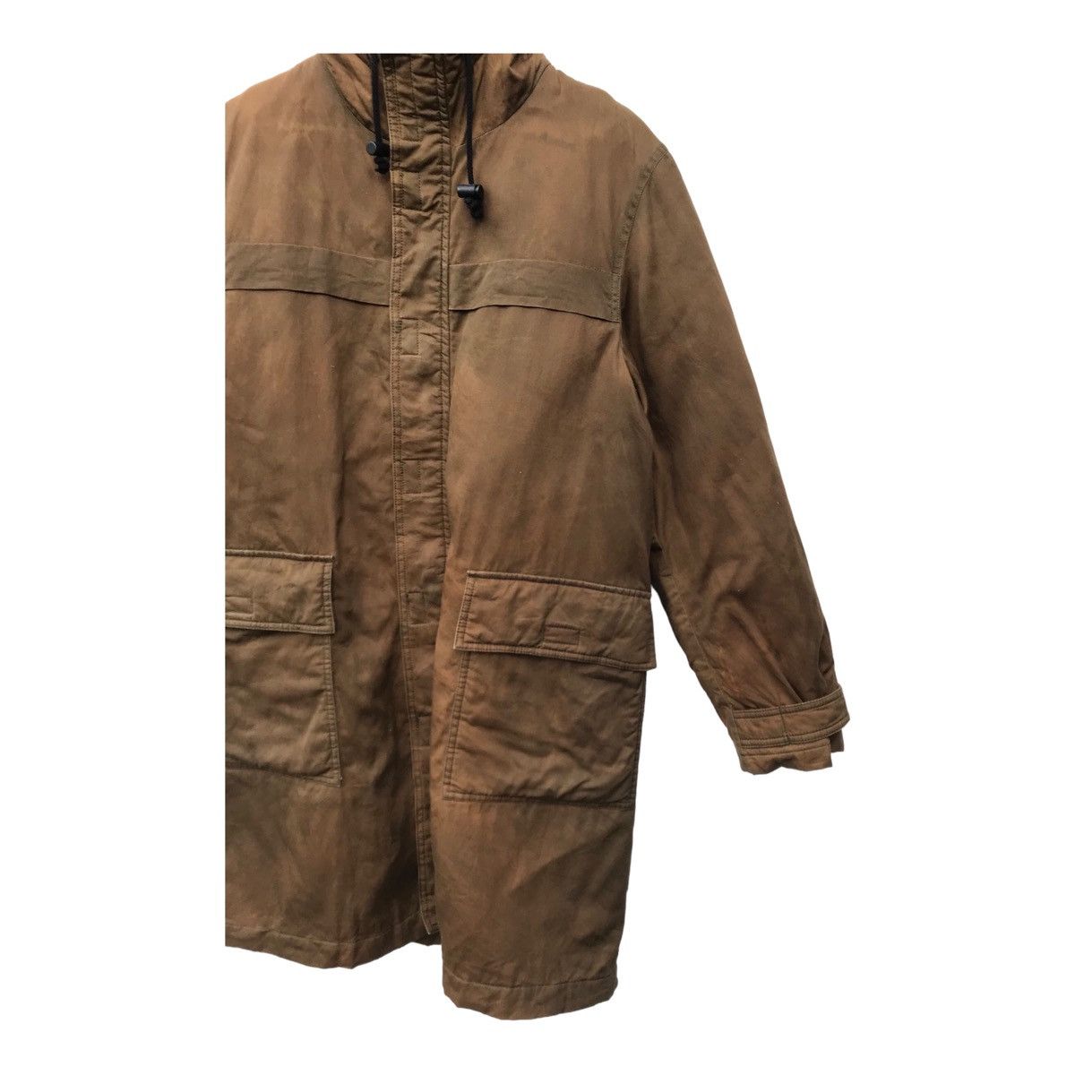 Boycott Boycott Japan Faded Military Style Parka Hoodie - STAINS Size US M / EU 48-50 / 2 - 7 Thumbnail