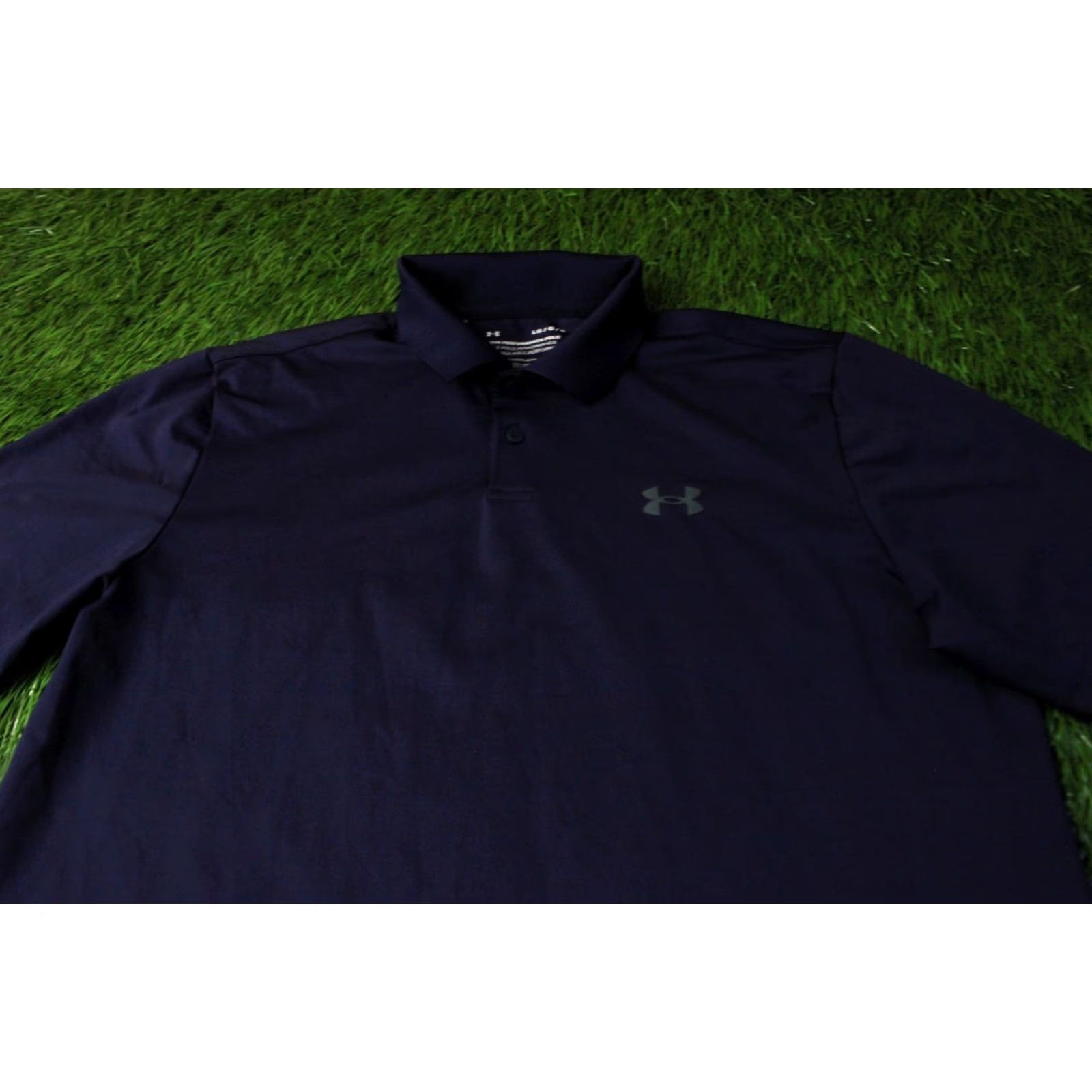 Under Armour Under Armour Performance Polo Shirt Navy Blue 2023 Mens L Short Sleeve Polo Shirt Jersey Polo Shirt Size US L / EU 52-54 / 3 - 2 Thumbnail