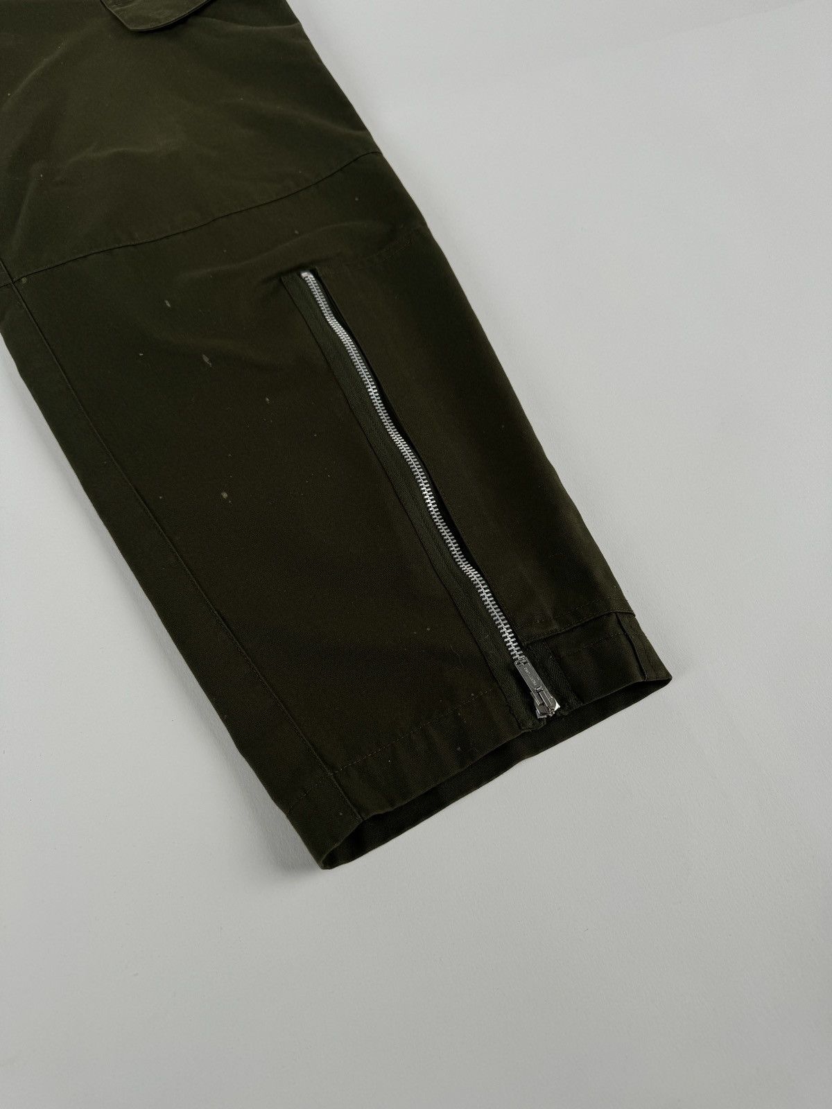 Helmut Lang Helmut Lang Green Cargo Pants Size US 36 / EU 52 - 8 Thumbnail