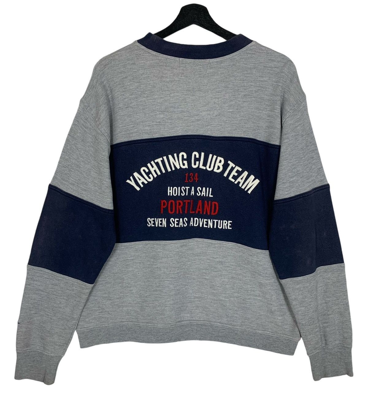 Japanese Brand × Vintage Vintage Port Land Yachting Club Team Japan brand Sweatshirt Size US M / EU 48-50 / 2 - 7 Thumbnail
