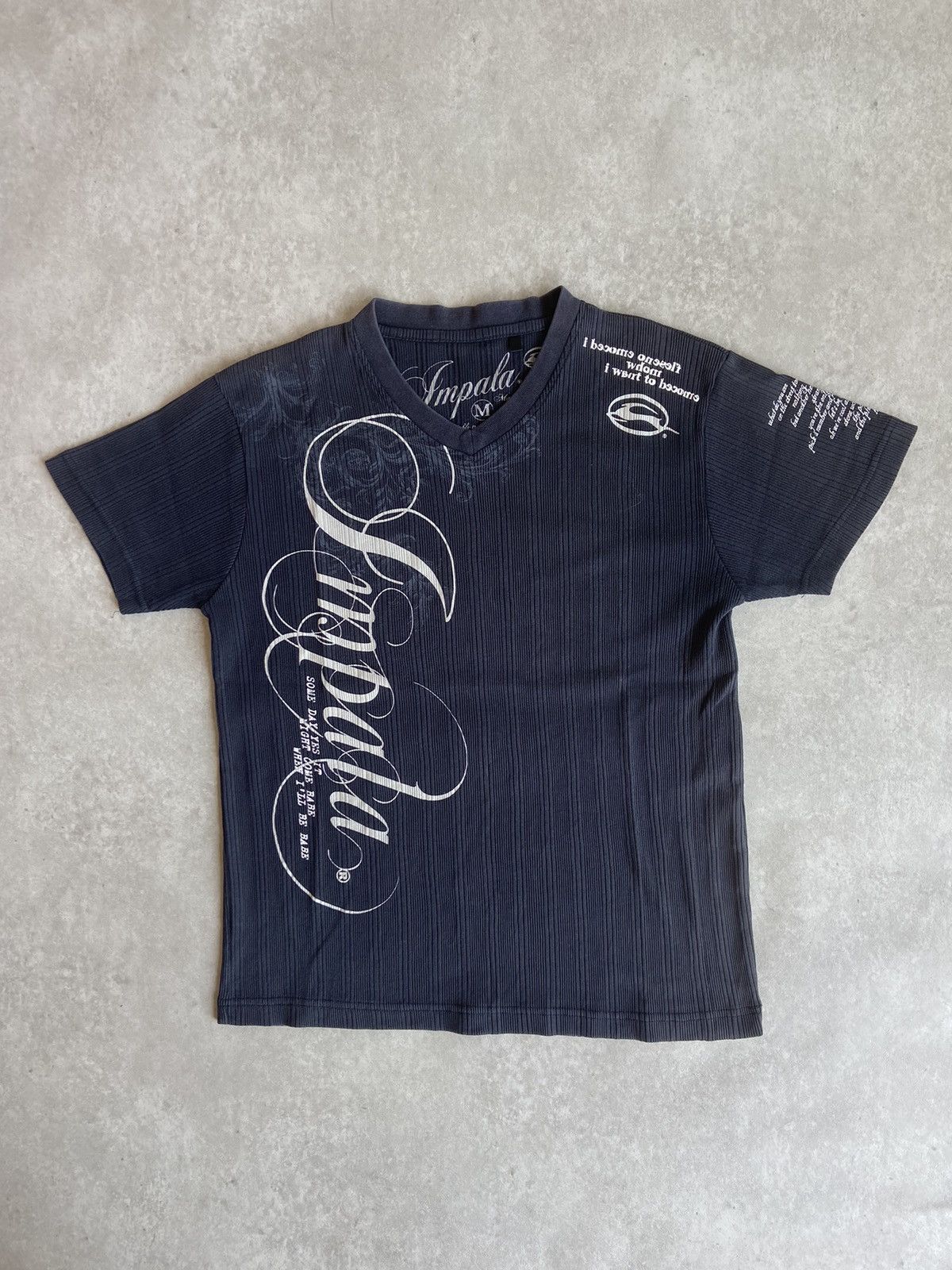 If Six Was Nine × Japanese Brand × Le Grande Bleu (L.G.B.) Impala Poem T-Shirt Size US M / EU 48-50 / 2 - 1 Thumbnail