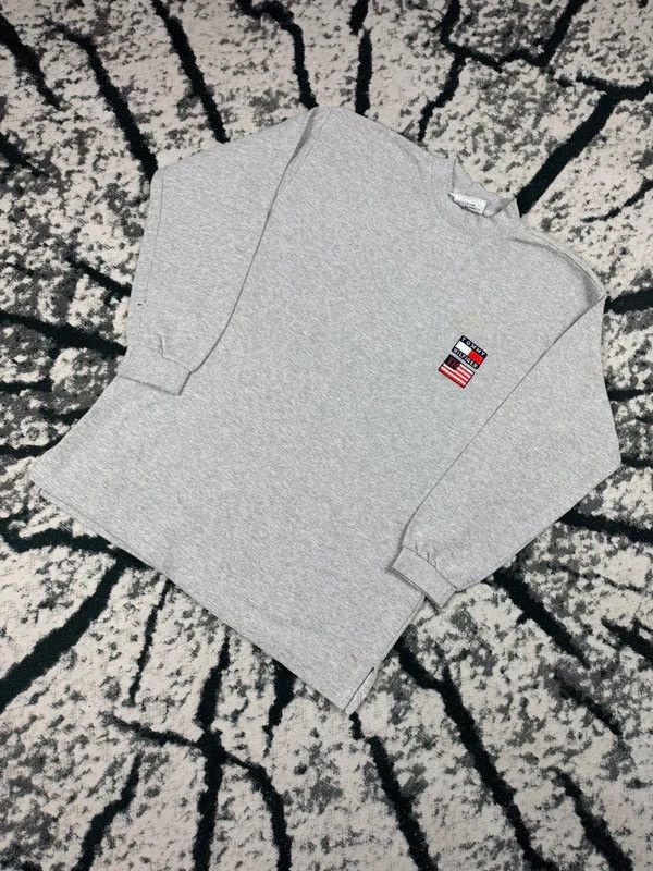 Tommy Hilfiger Vintage Tommy Hilfiger sweatshirt gray L usa Size US L / EU 52-54 / 3 - 4 Thumbnail