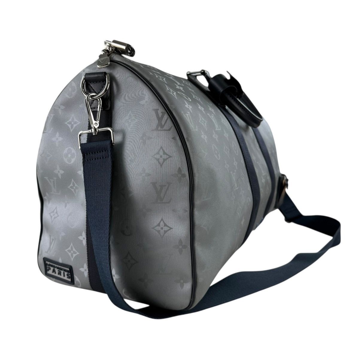 Louis Vuitton Louis Vuitton Monogram Satellite Keepall Bando 50 Duffle Bag Size ONE SIZE - 3 Thumbnail
